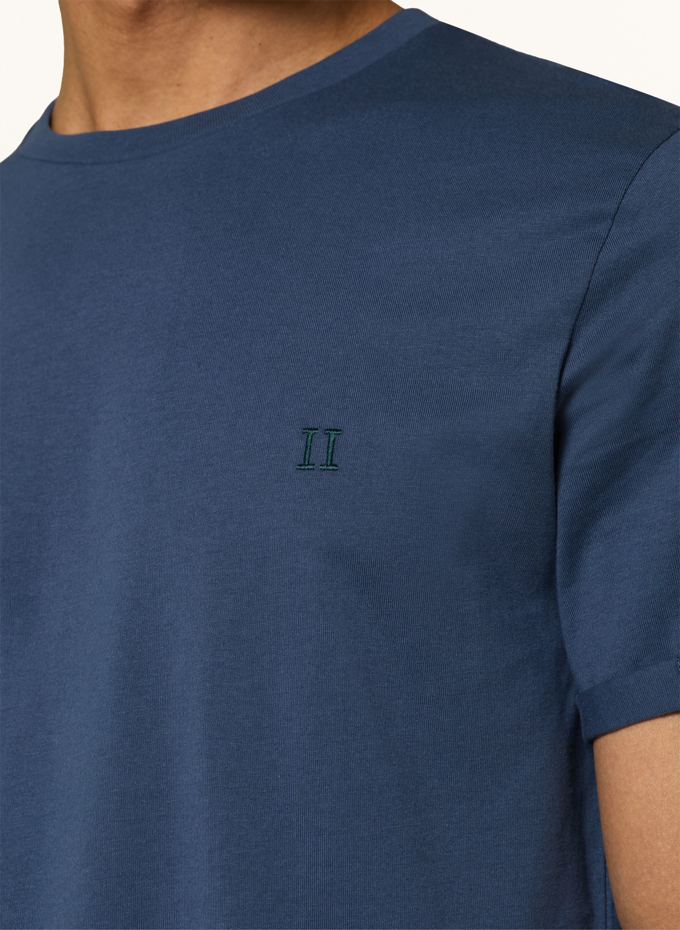 LES DEUX T-Shirt NORREGAARD: DUNKELBLAU