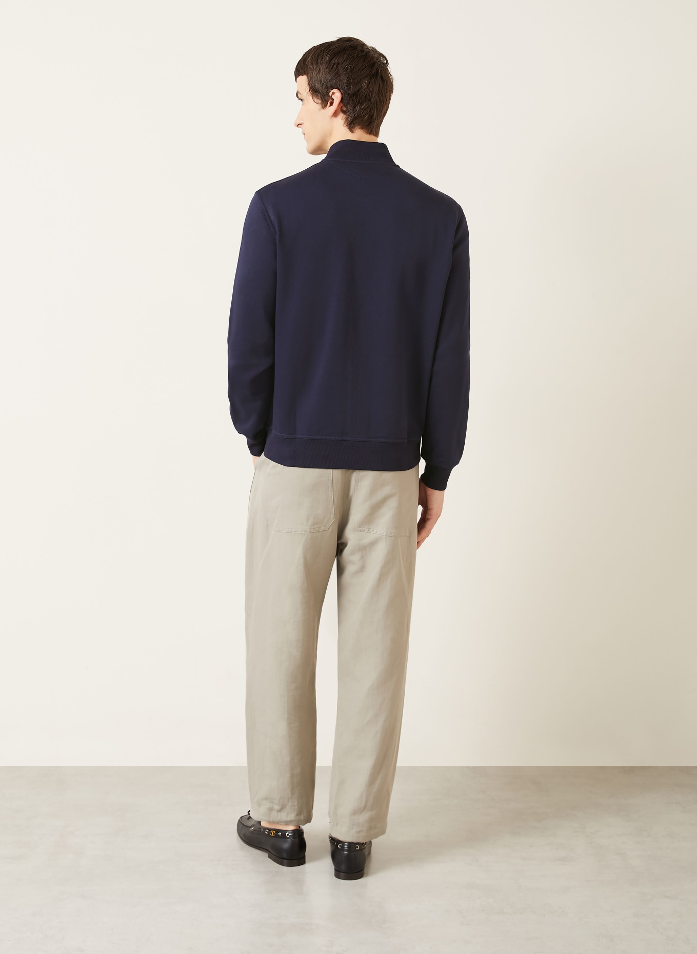 BRUNELLO CUCINELLI Sweatjacke: DUNKELBLAU