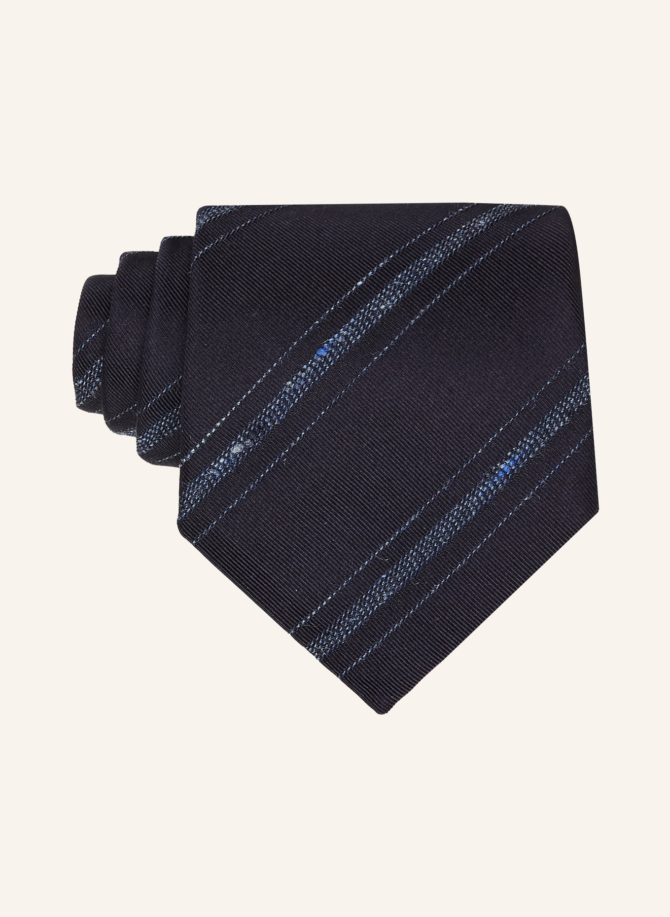 BRUNELLO CUCINELLI Krawatte: DUNKELBLAU / BLAU