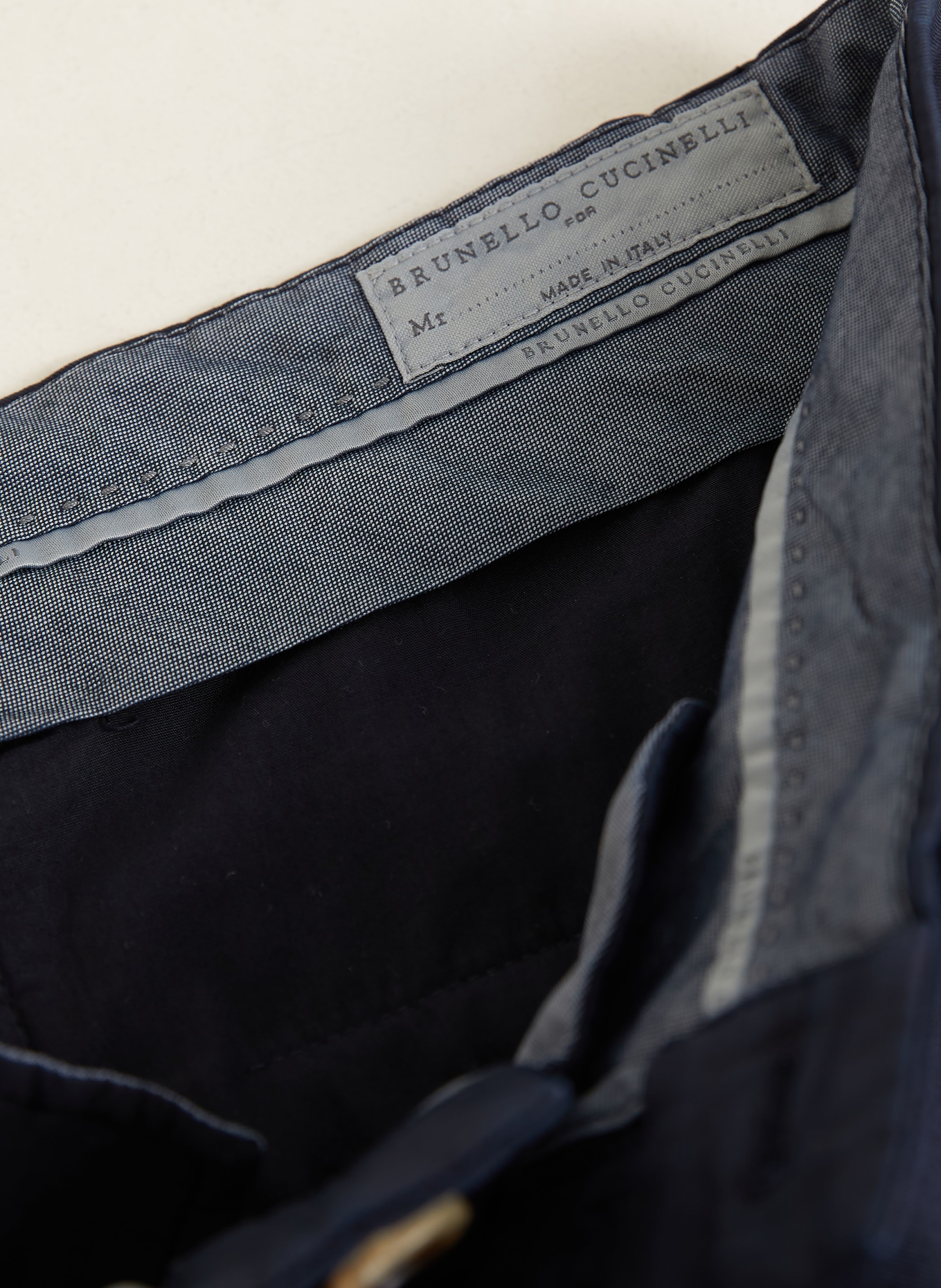 BRUNELLO CUCINELLI Chinoshorts: DUNKELBLAU