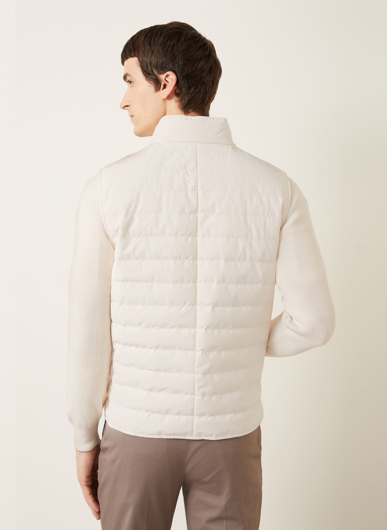 BRUNELLO CUCINELLI Daunenweste: WEISS