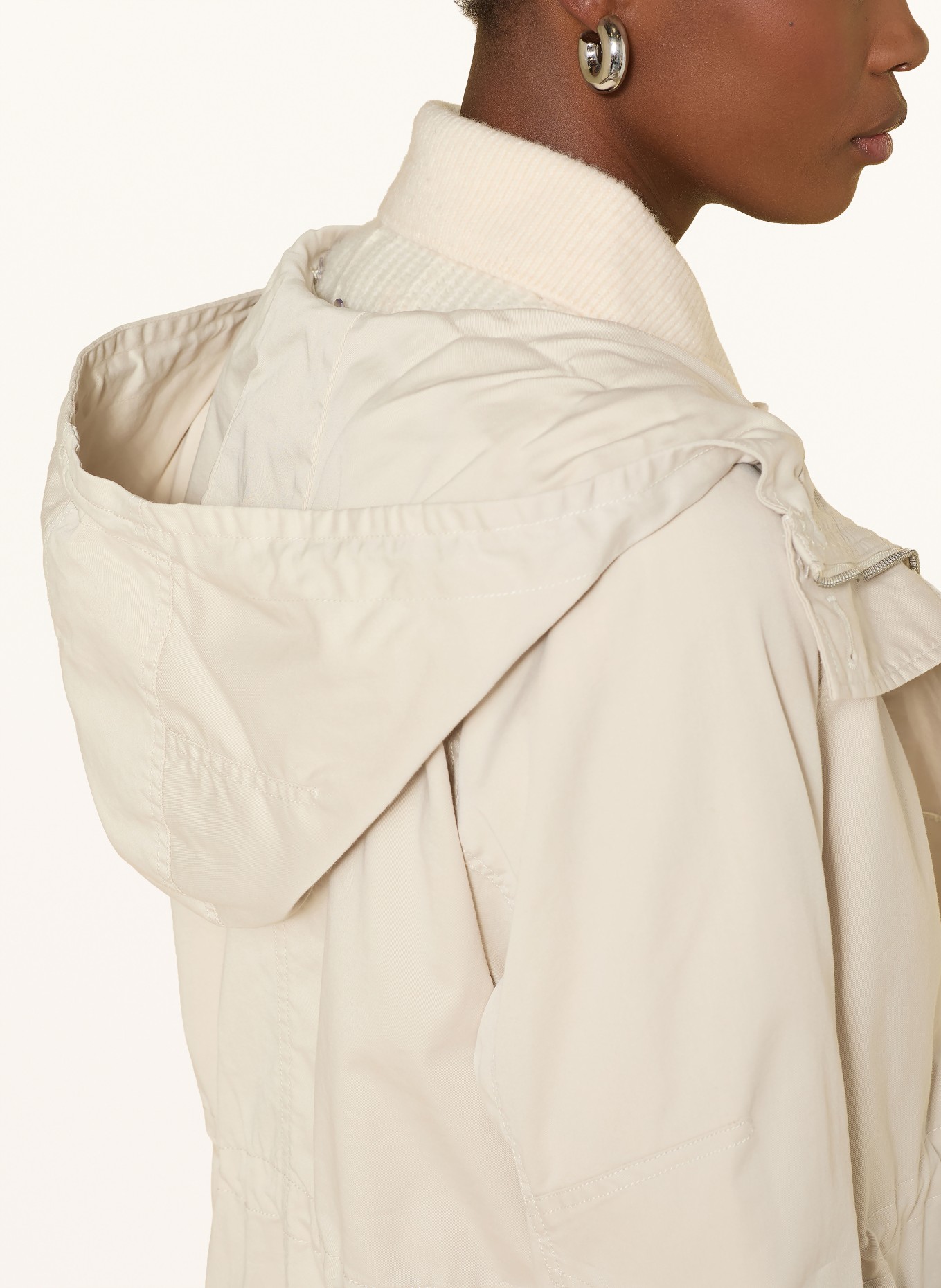 FRIEDA & FREDDIES DORINE parka: LIGHT GRAY