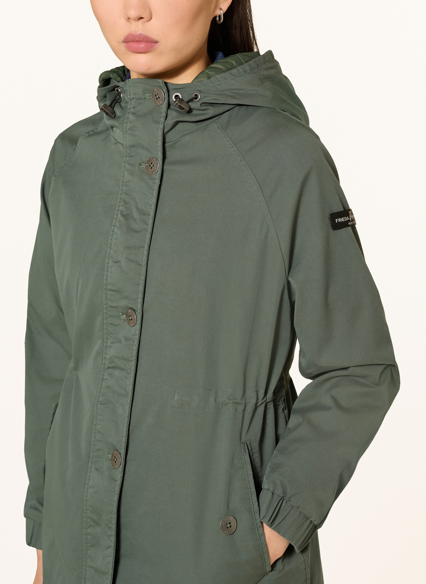FRIEDA & FREDDIES Parka DORINE: OLIWKOWY