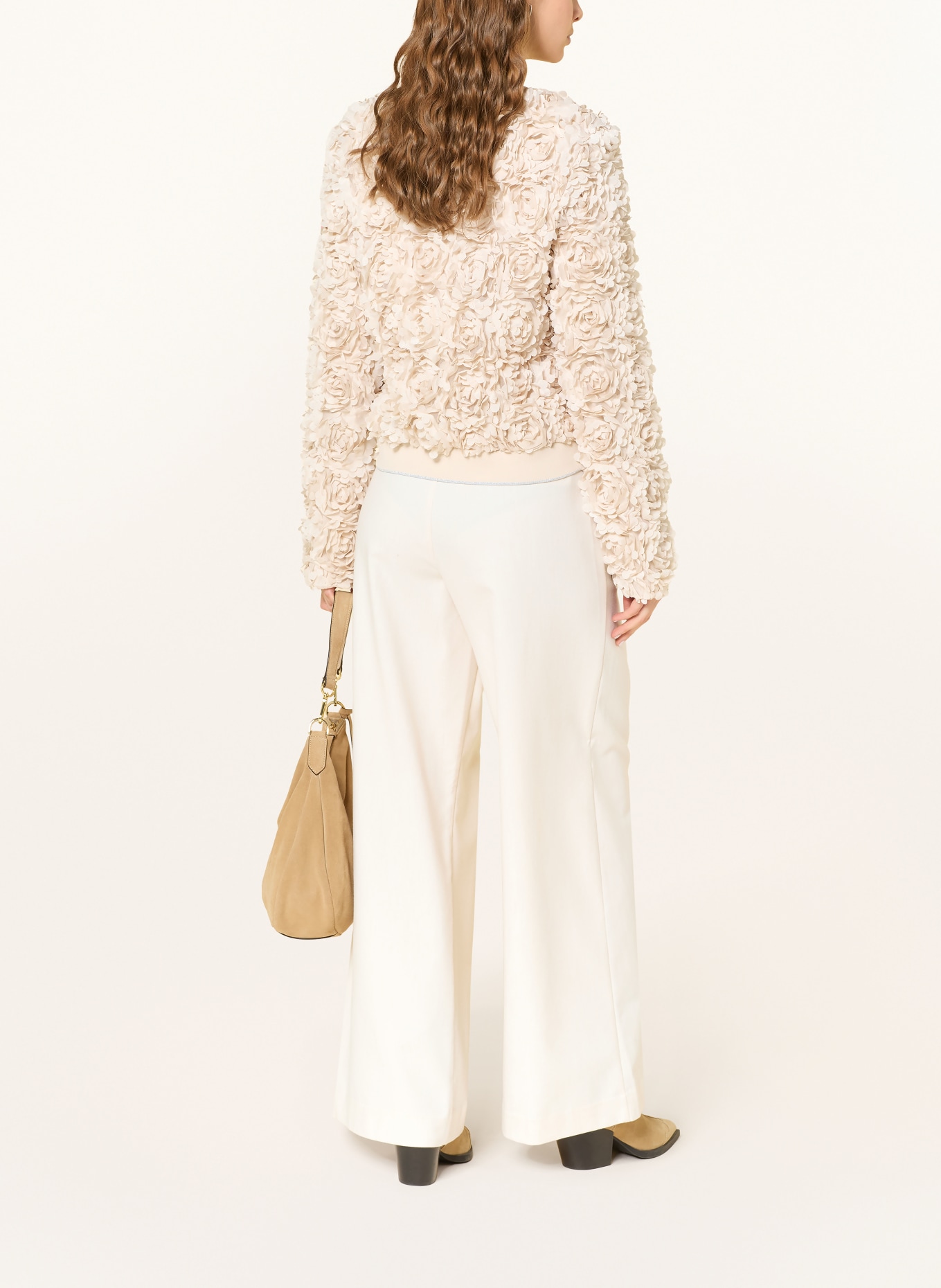 FRIEDA & FREDDIES JADE jacket with sequins: ECRU