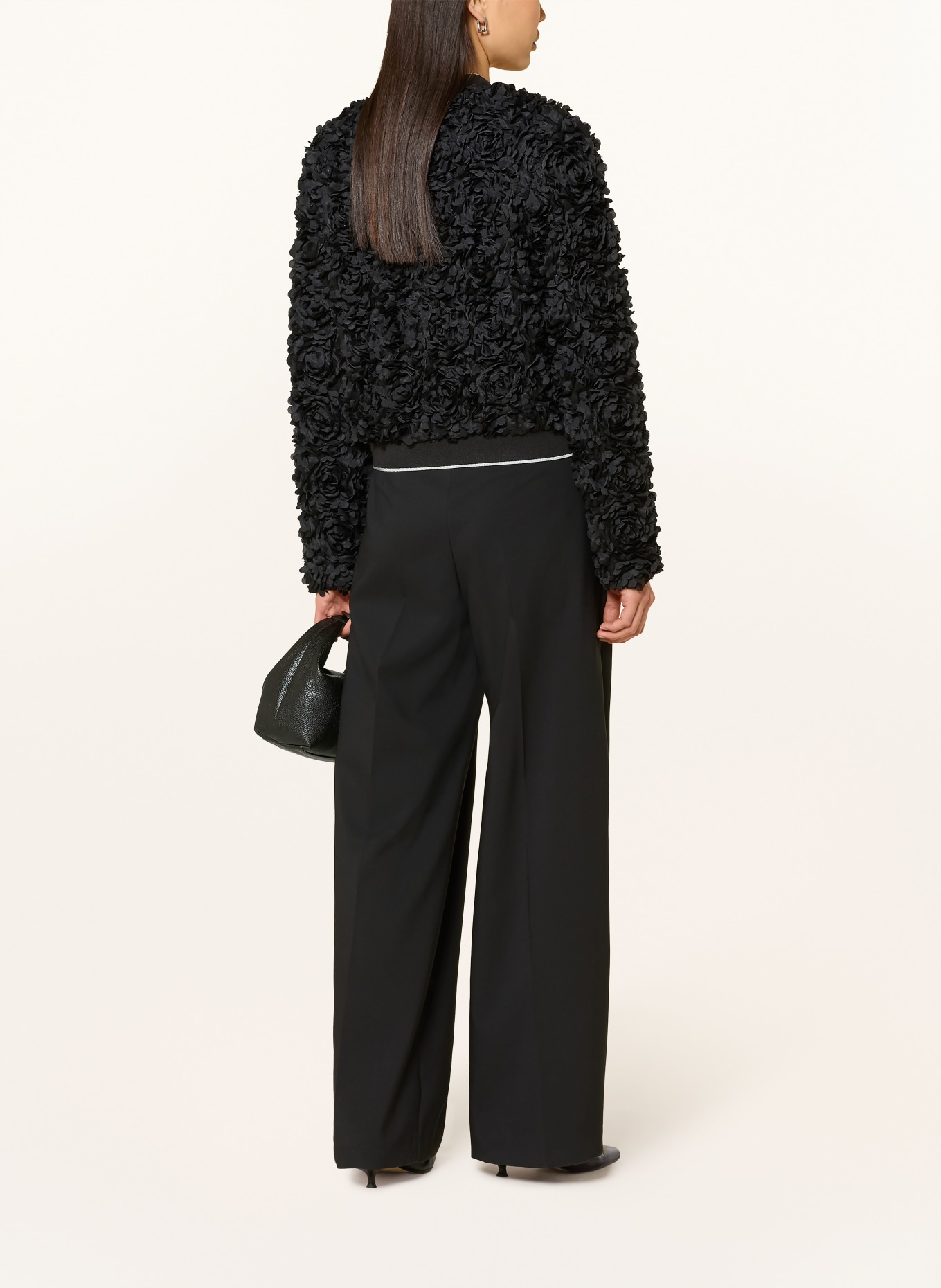 FRIEDA & FREDDIES JADE jacket with sequins: BLACK