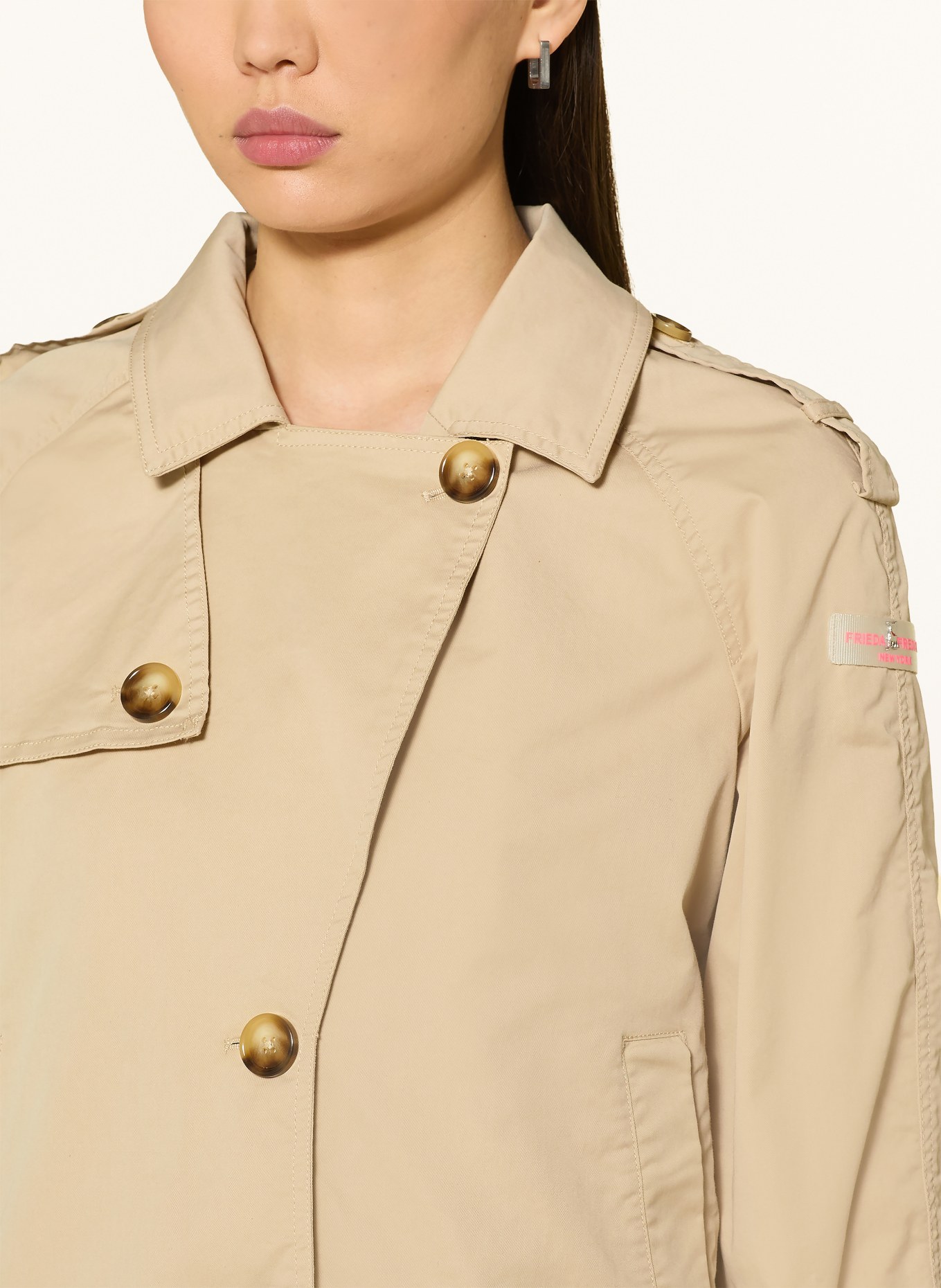 FRIEDA & FREDDIES Trenchcoat VALETTA: BÉŽOVÁ