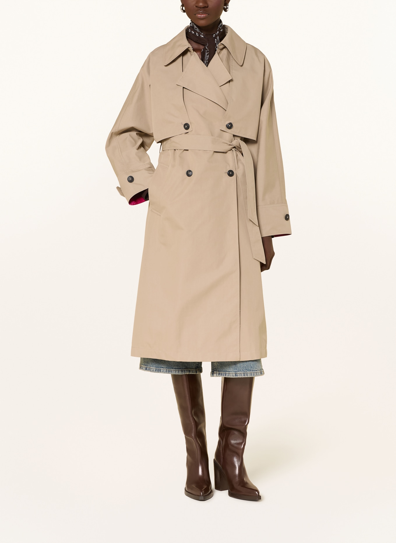 BLONDE No.8 Trenchcoat BEA: BÉŽOVÁ