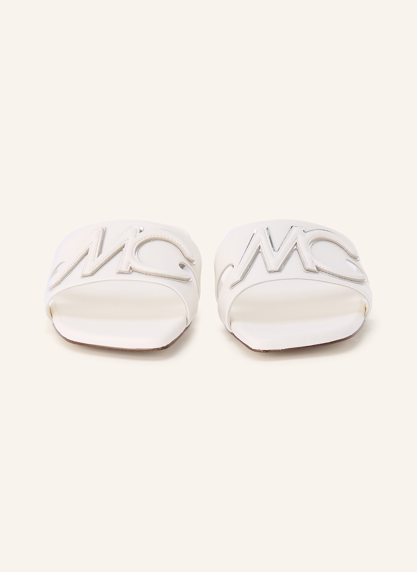 MARC CAIN Pantoletten: 100 WHITE