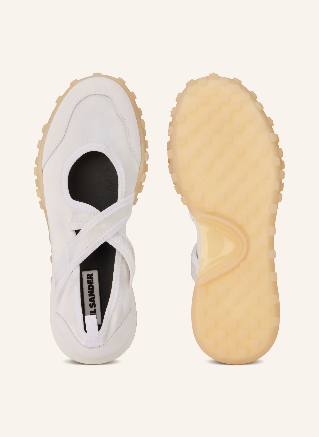 JIL SANDER Sneaker: WEISS