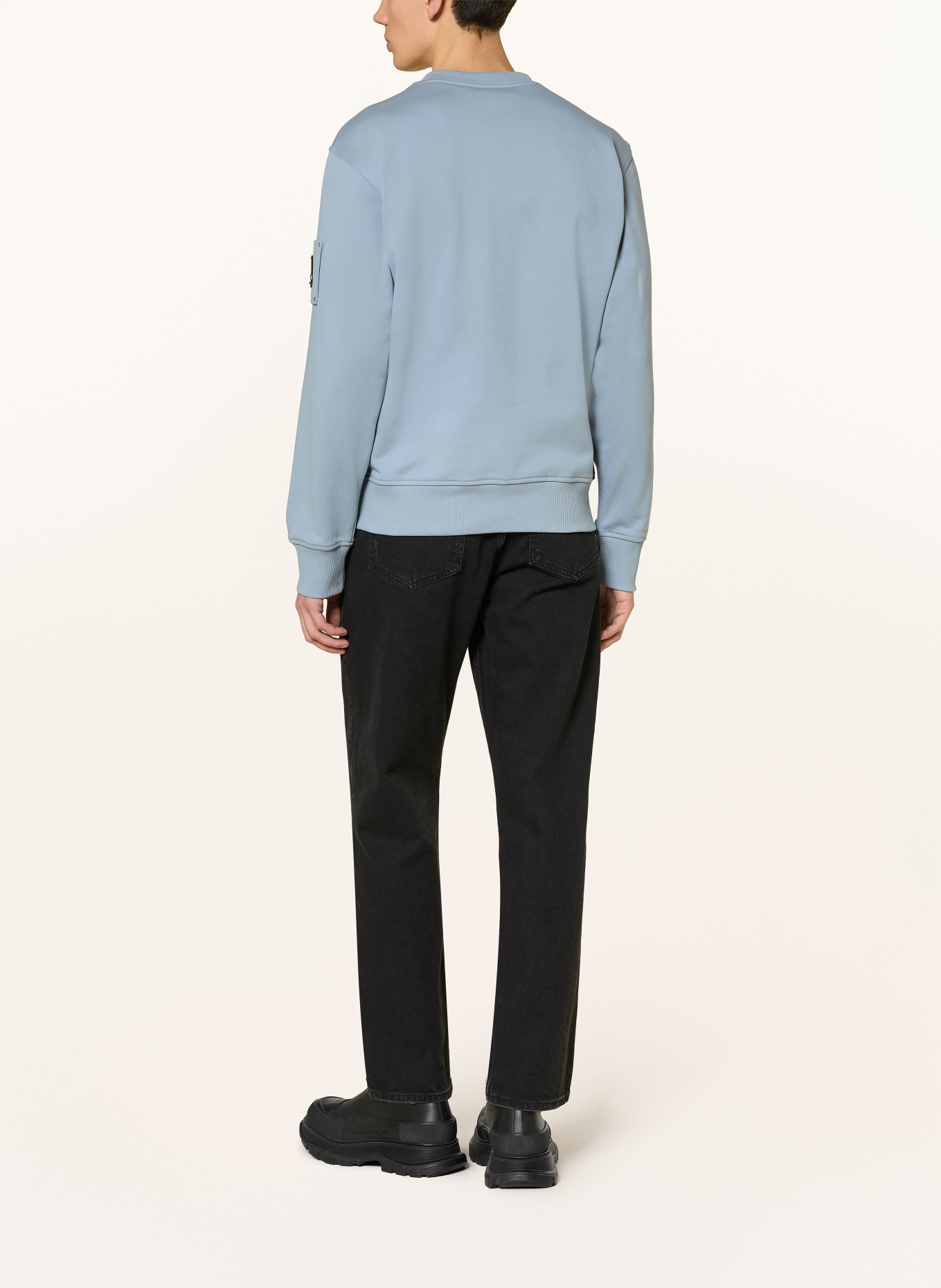 MOOSE KNUCKLES Sweatshirt HARTSFIELD: BLAUGRAU