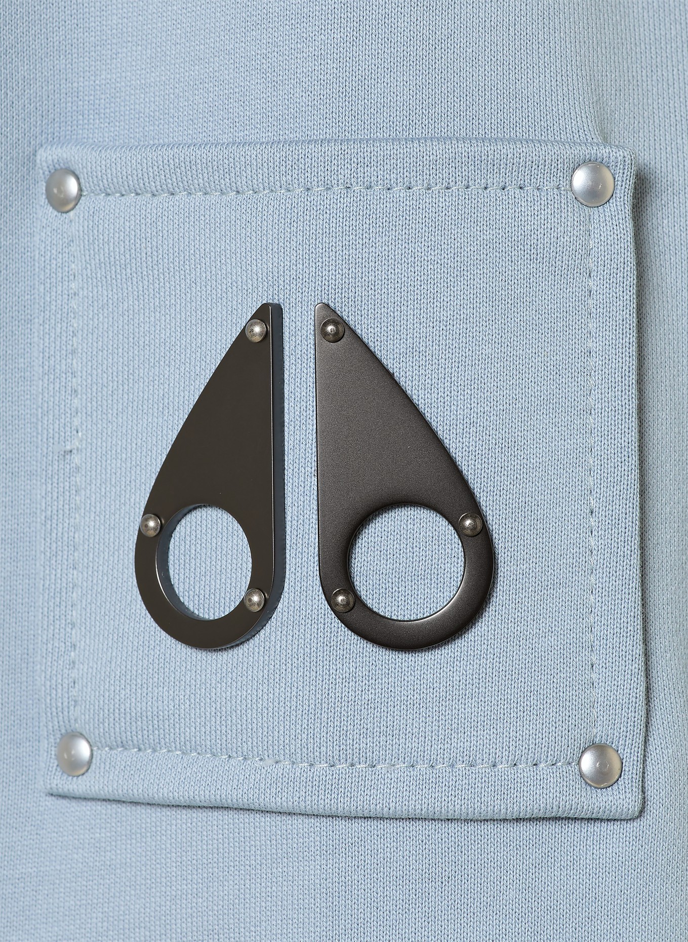 MOOSE KNUCKLES Sweatshirt HARTSFIELD: BLAUGRAU