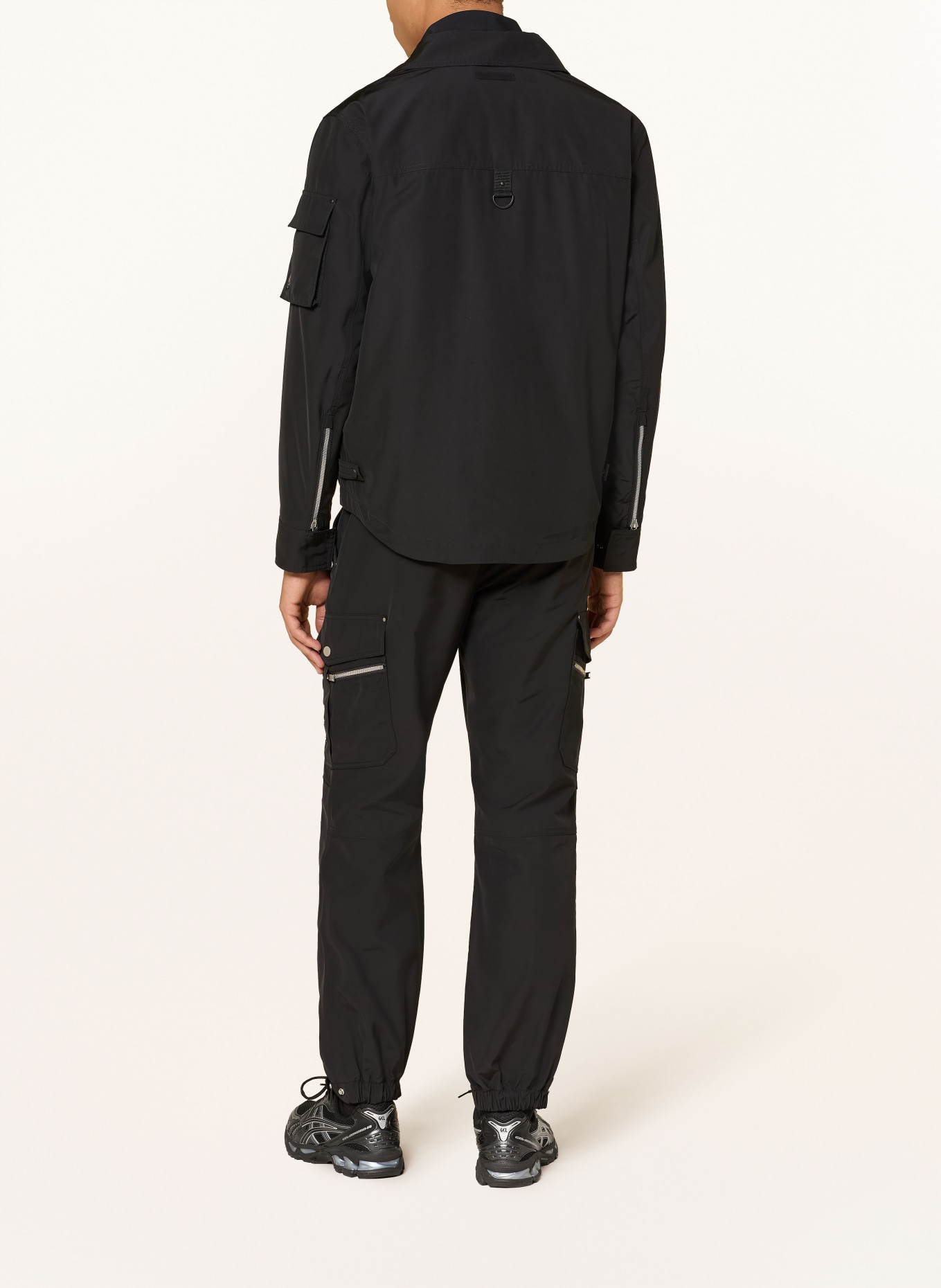 MOOSE KNUCKLES Kargo kalhoty BRADY Regular Fit: ČERNÁ