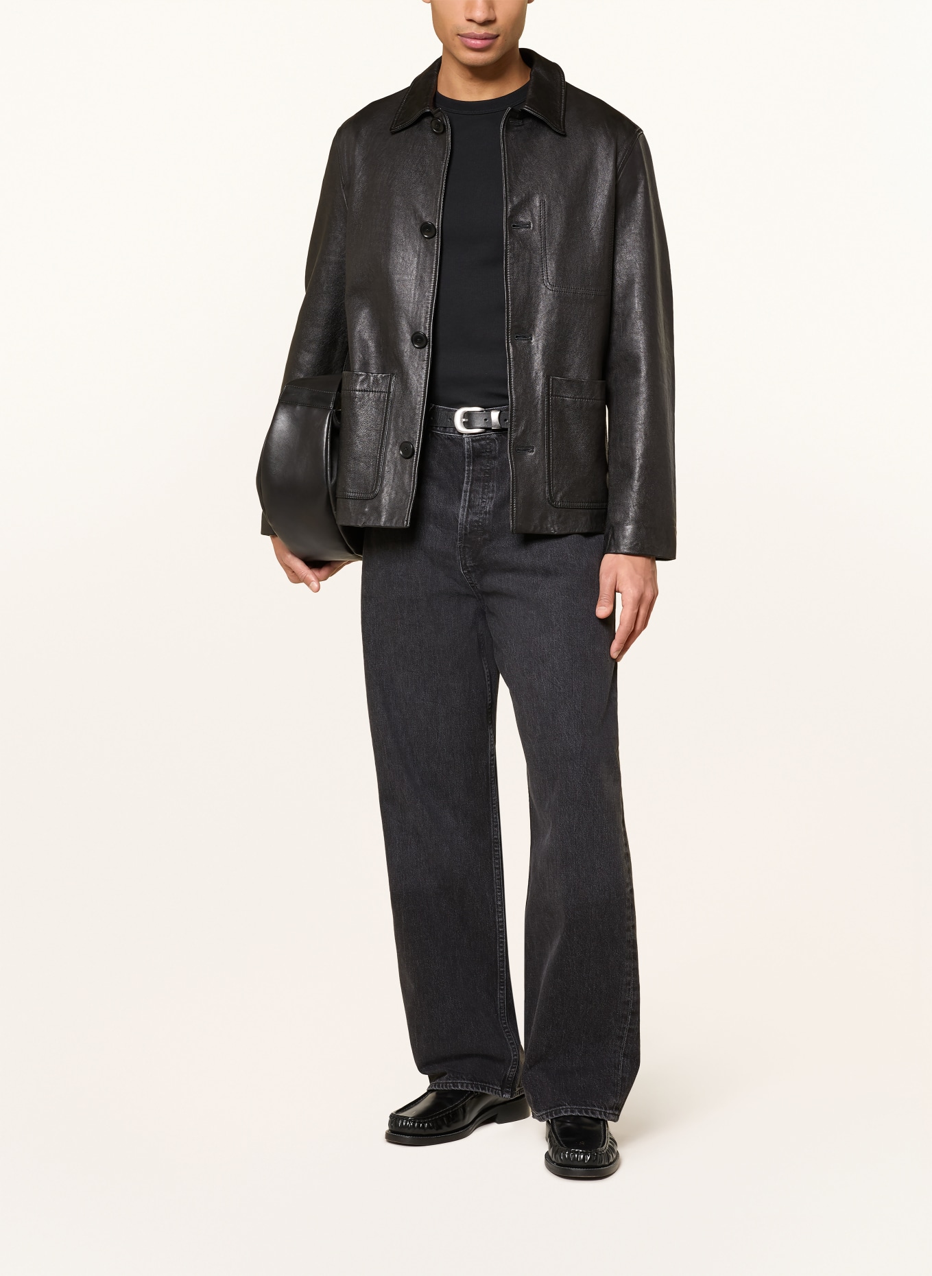 FRAME Baggy Fit Jeans: UKWN UNKNOWN