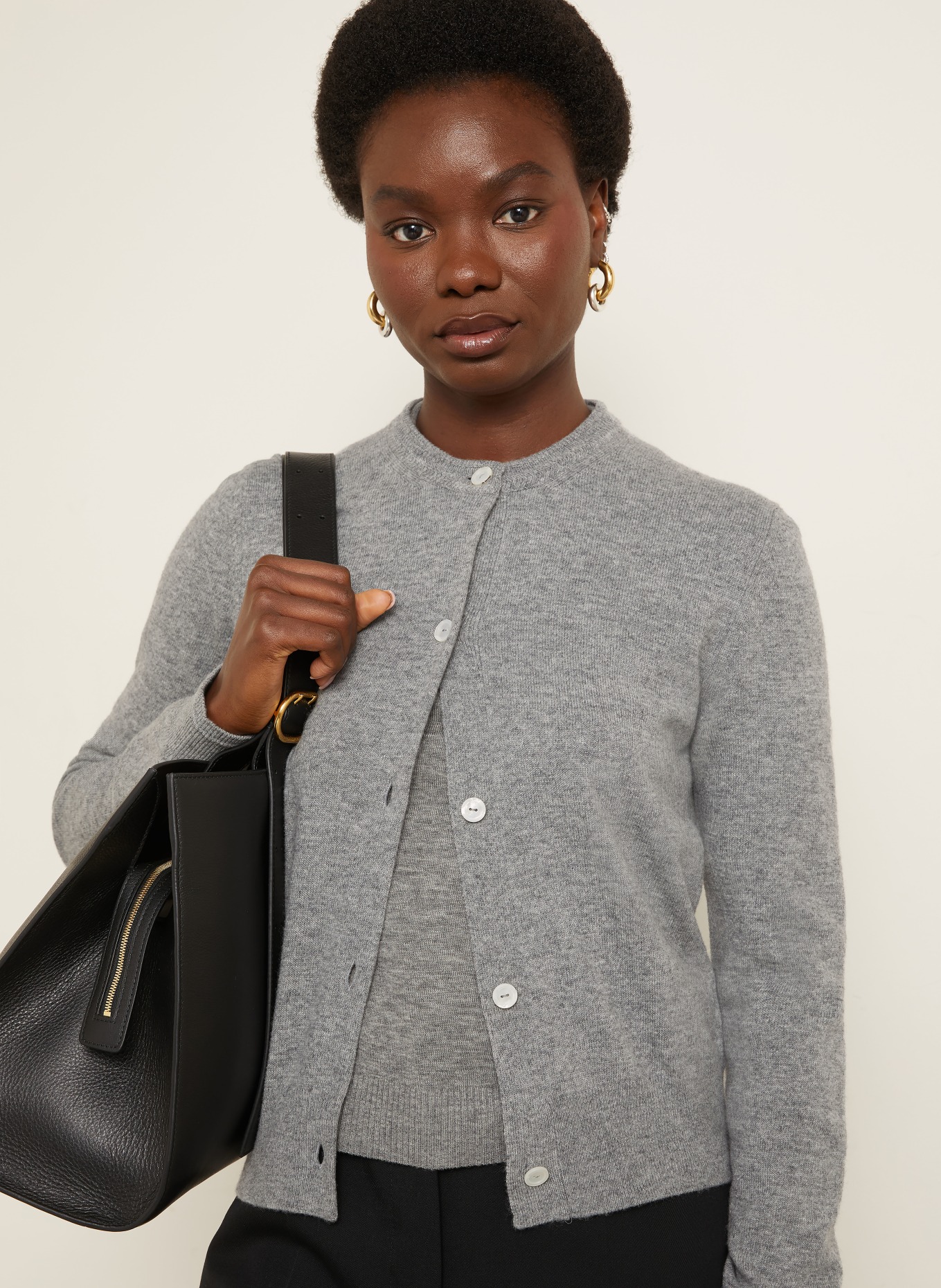 JIL SANDER cardigan: GRAY