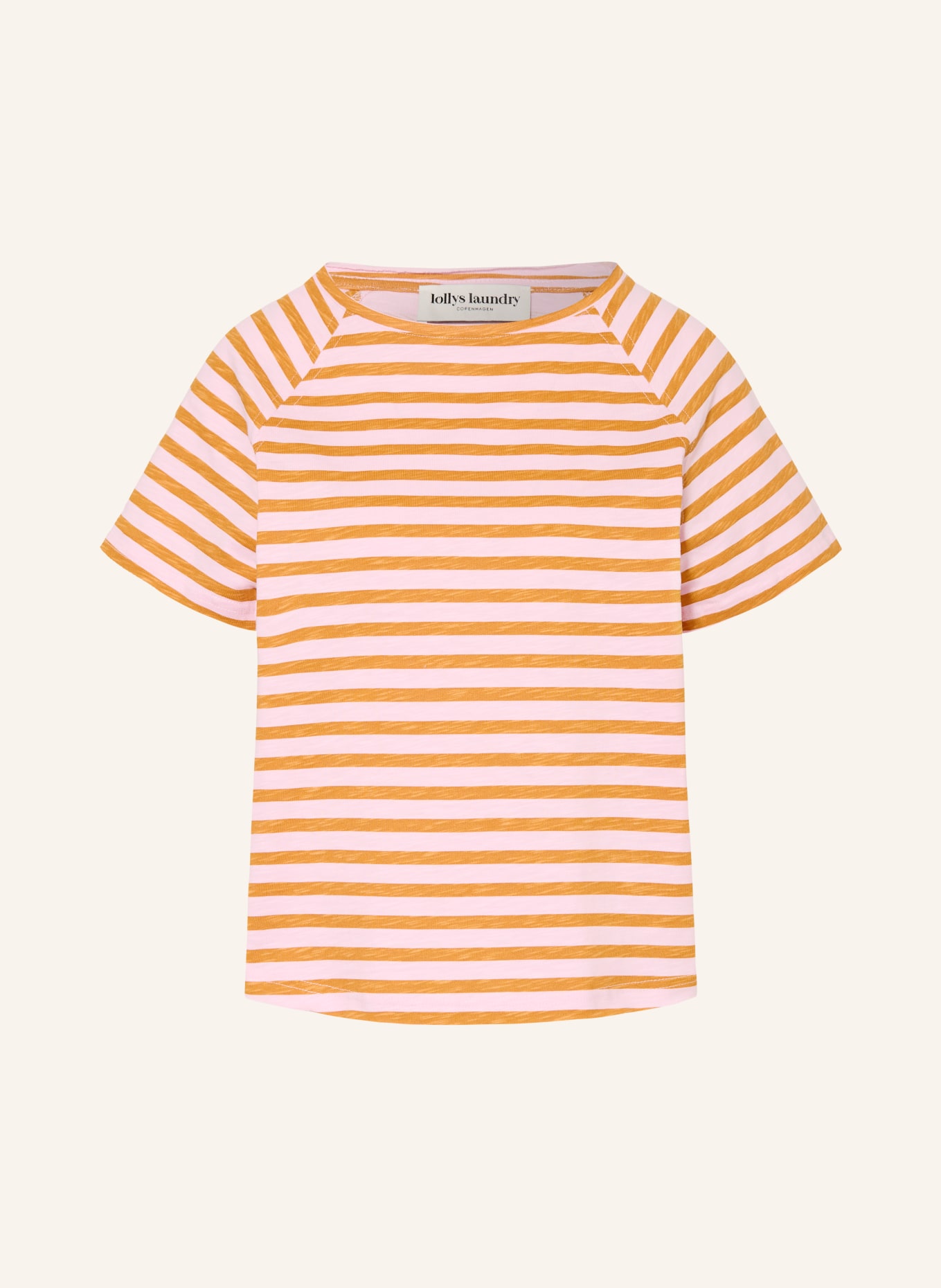 lollys laundry LIZLL T-shirt: ROSE / ORANGE