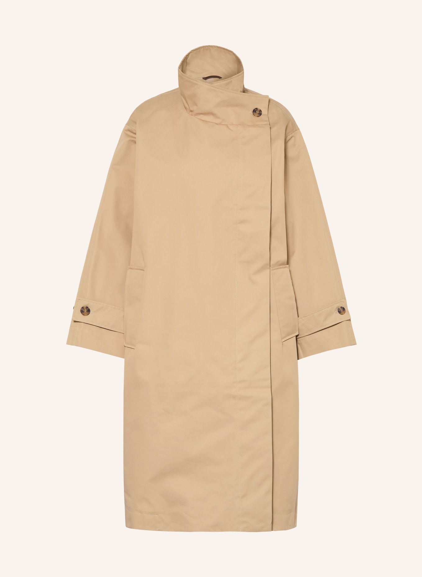 lollys laundry RUSSILL trench coat: BEIGE