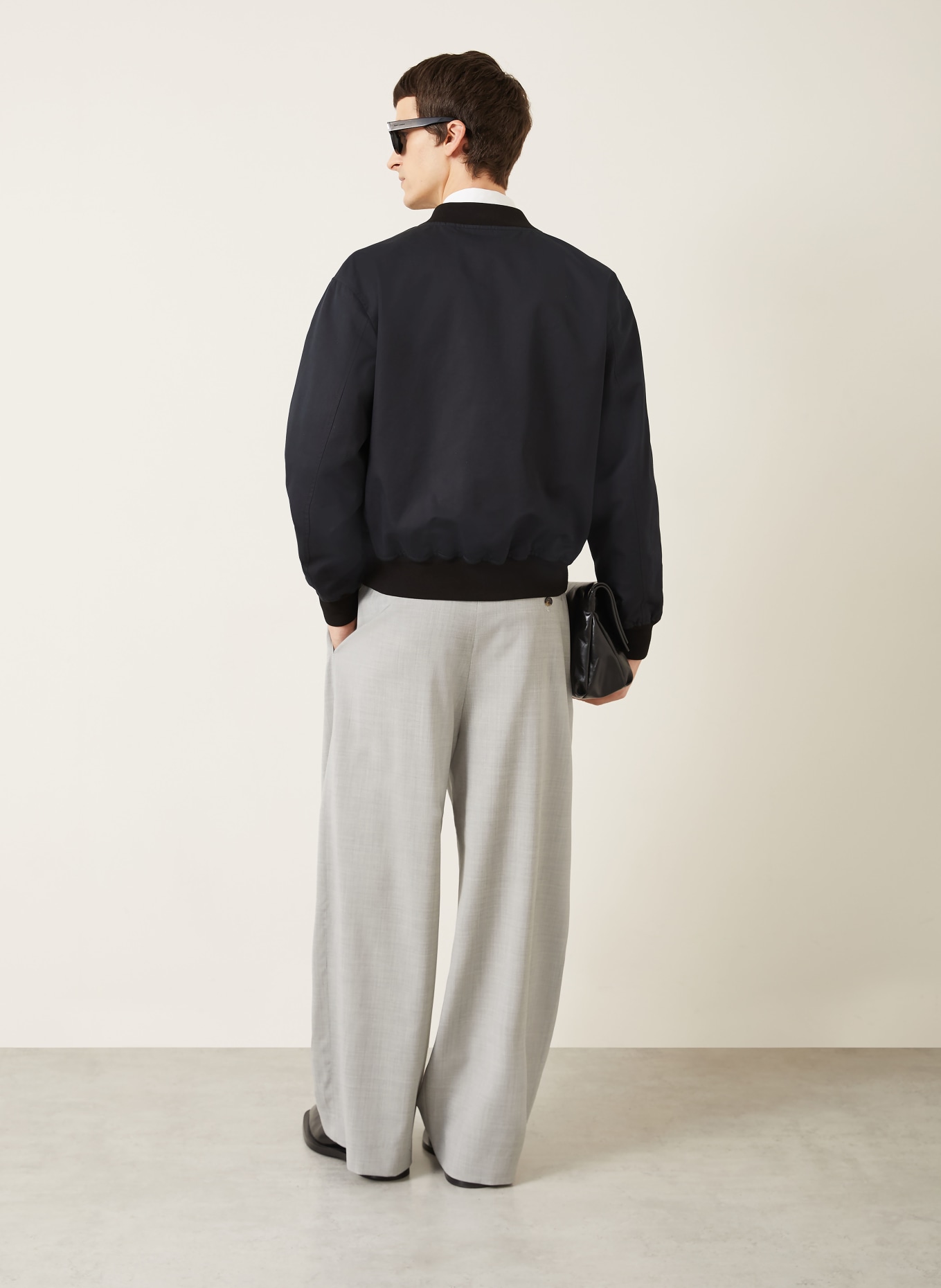 JIL SANDER Blouson: SCHWARZ