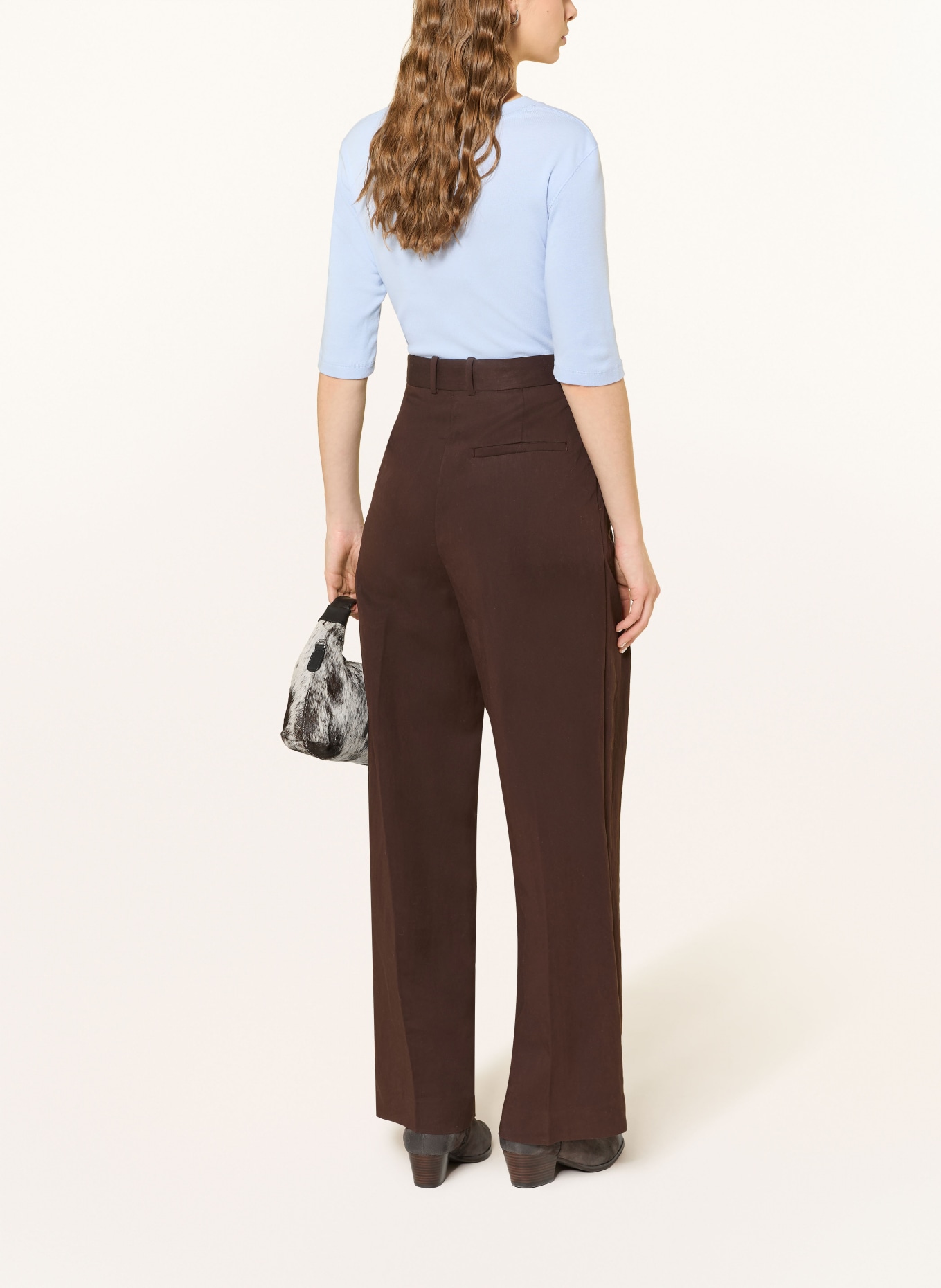 MOS MOSH Tričko MMMALI s 3/4 rukávem: TMAVĚ MODRÁ