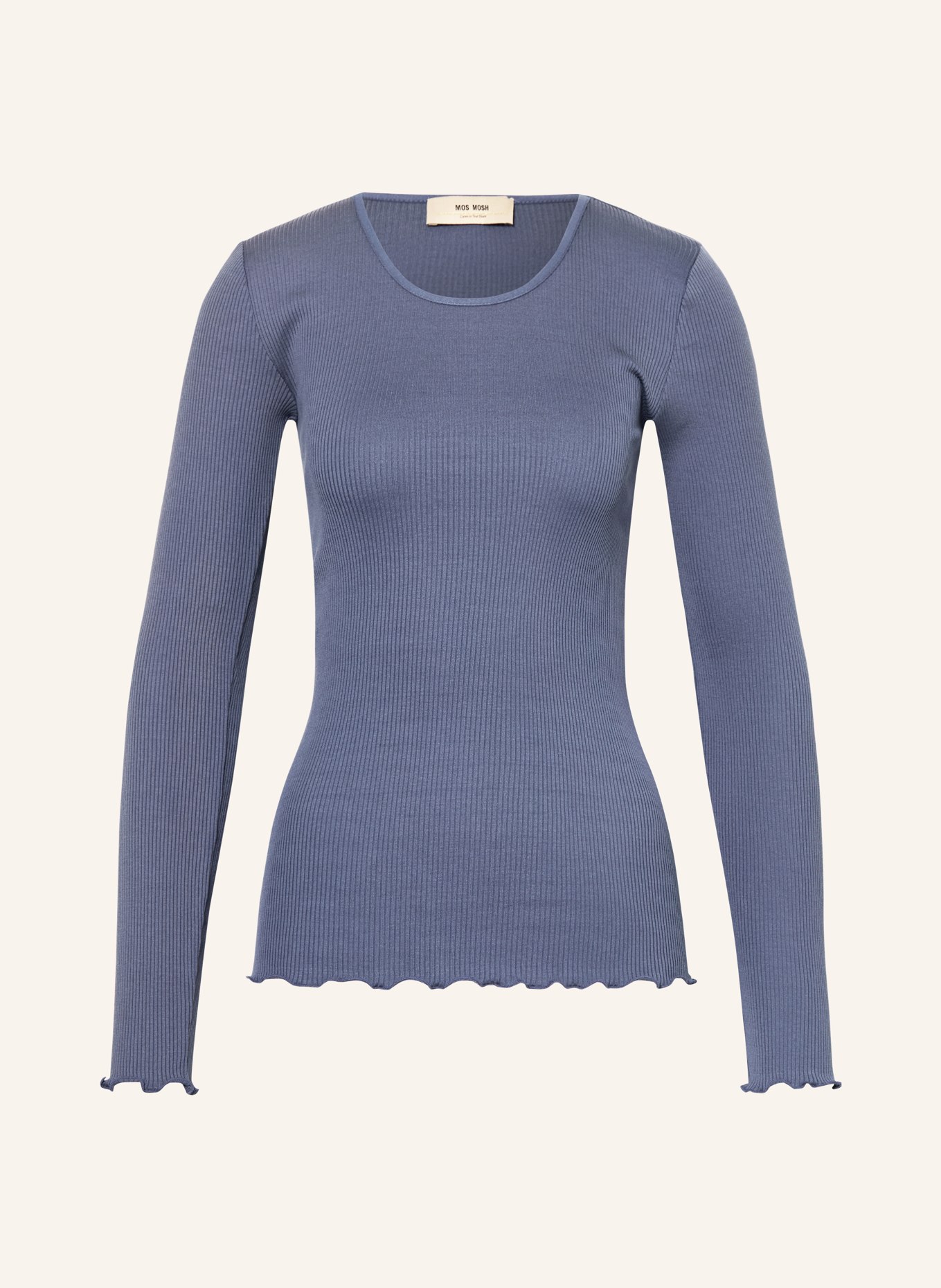 MOS MOSH Dlouhé rukávy MMELAINE: ČERNOŠEDÁ