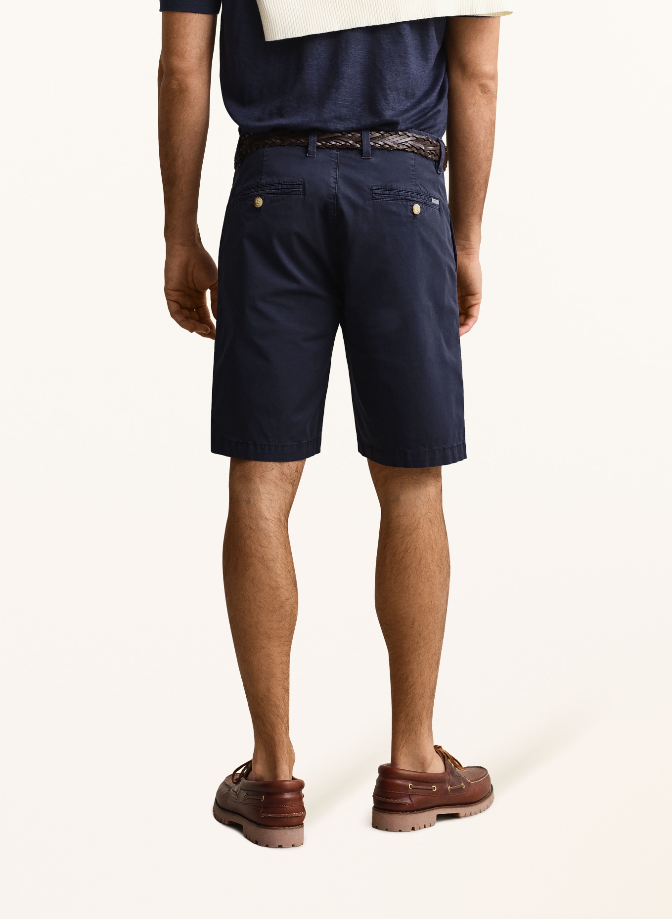 GANT Regular fit chino shorts: DARK BLUE