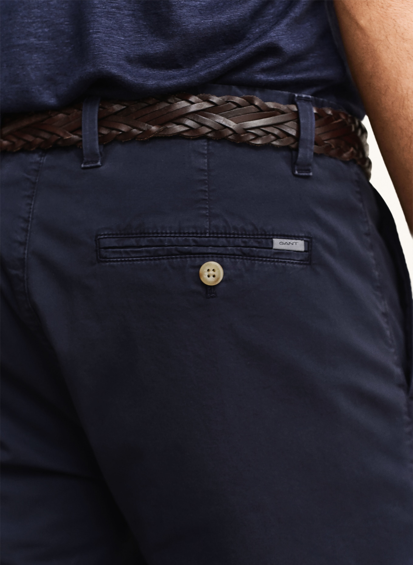 GANT Regular fit chino shorts: DARK BLUE