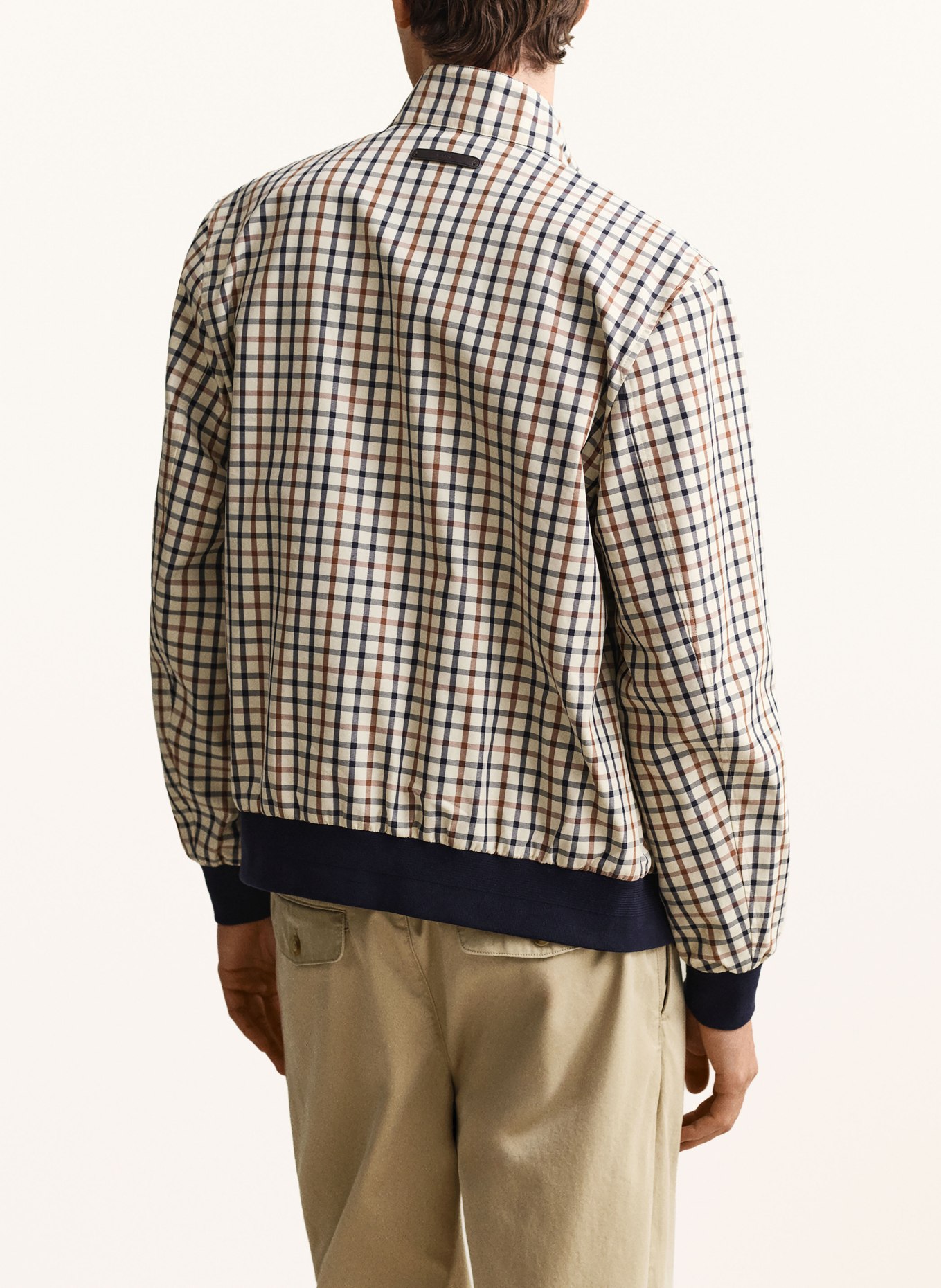 GANT blouson: BEIGE / BROWN / BLUE