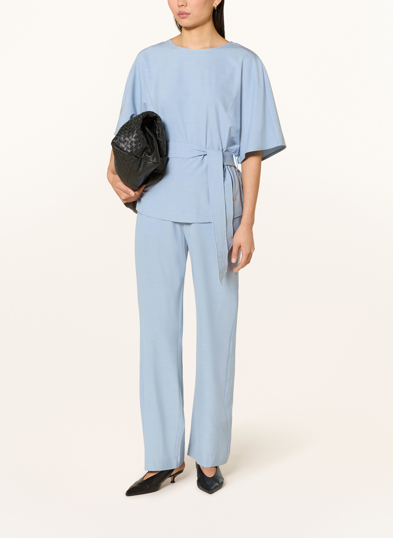 MOS MOSH Marlenehose MMBAI ROY: HELLBLAU