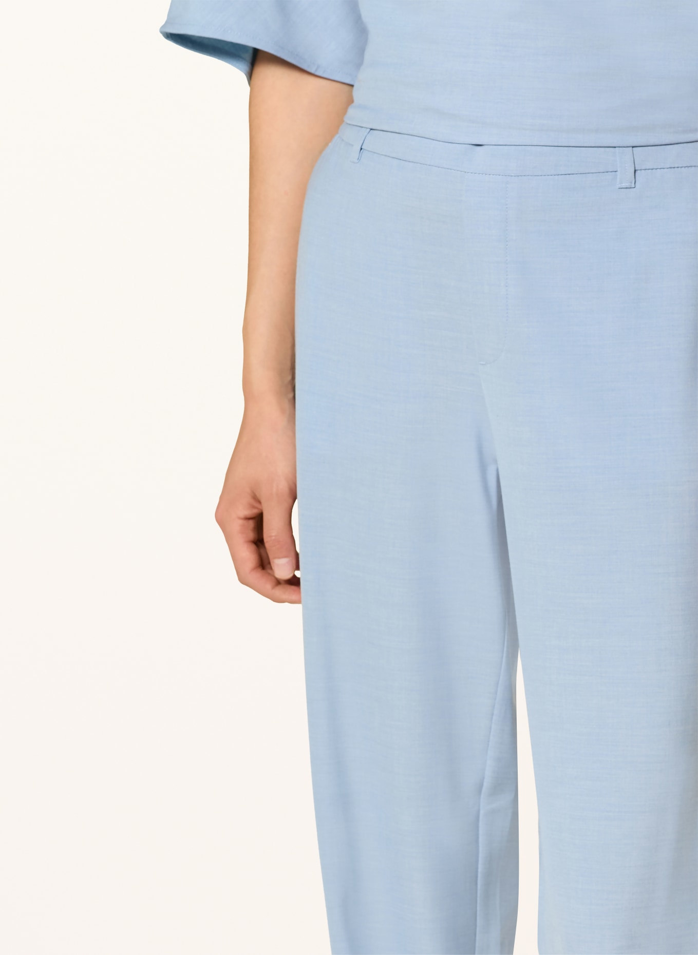 MOS MOSH Marlenehose MMBAI ROY: HELLBLAU