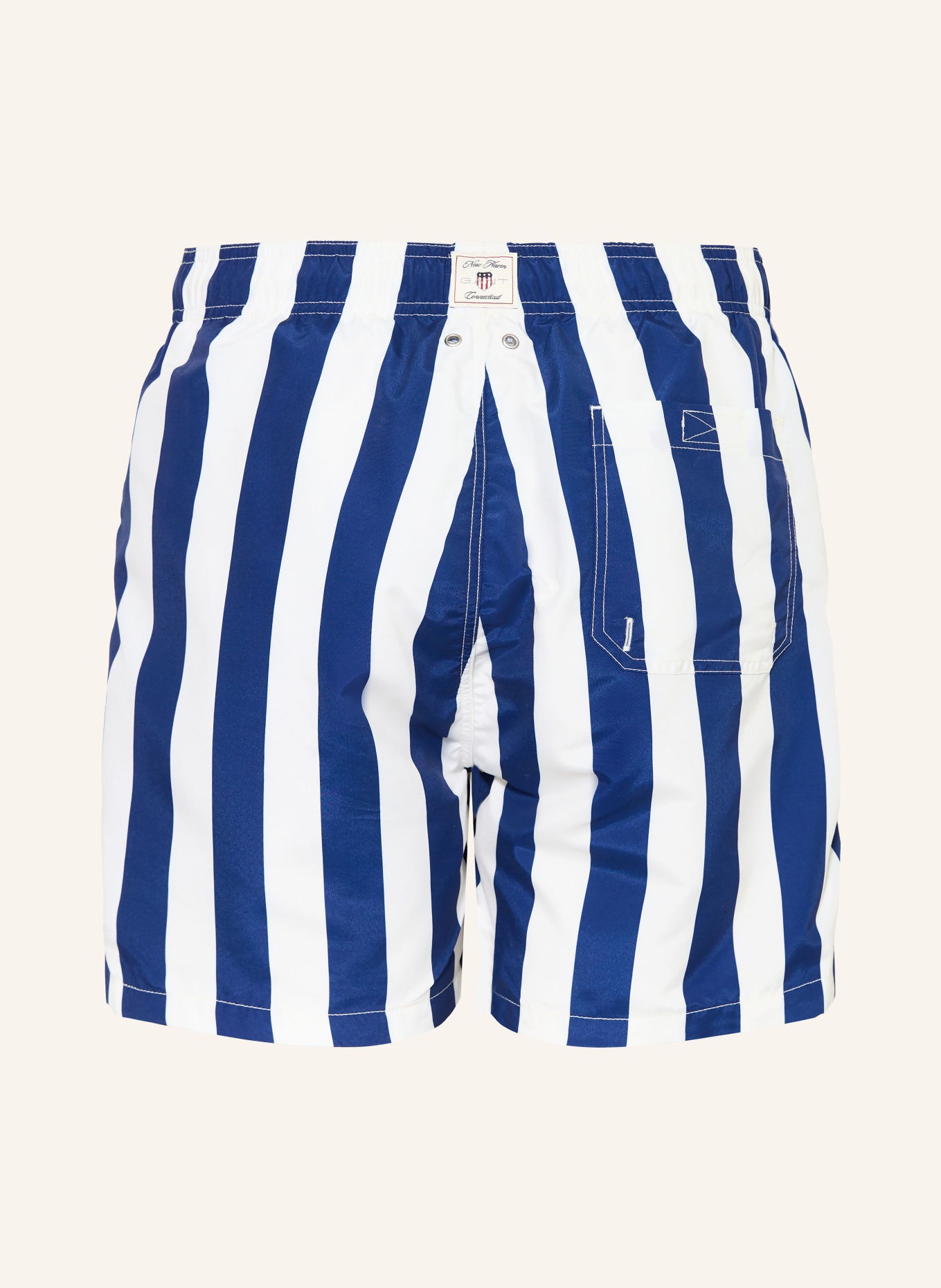 GANT Badeshorts: BLAU / WEISS