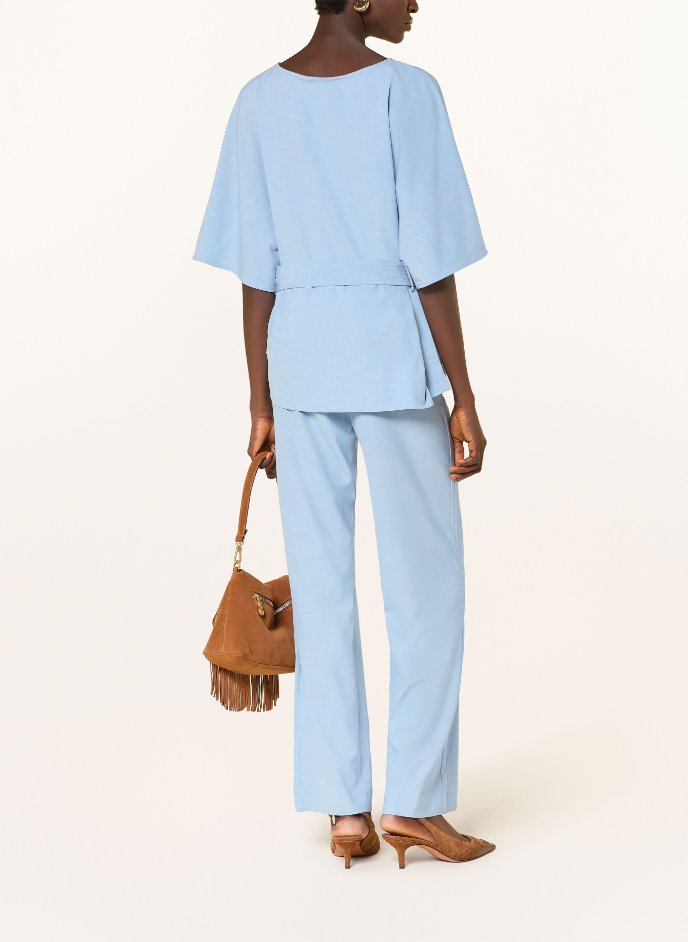 MOS MOSH Blusenshirt MMRIKAS ROY: HELLBLAU