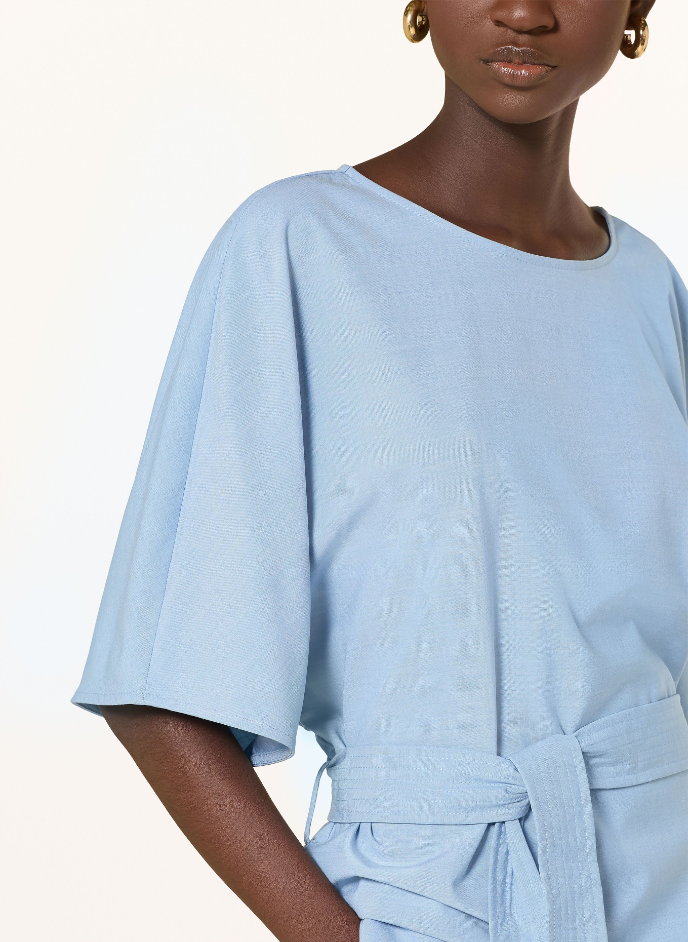 MOS MOSH Blusenshirt MMRIKAS ROY: HELLBLAU