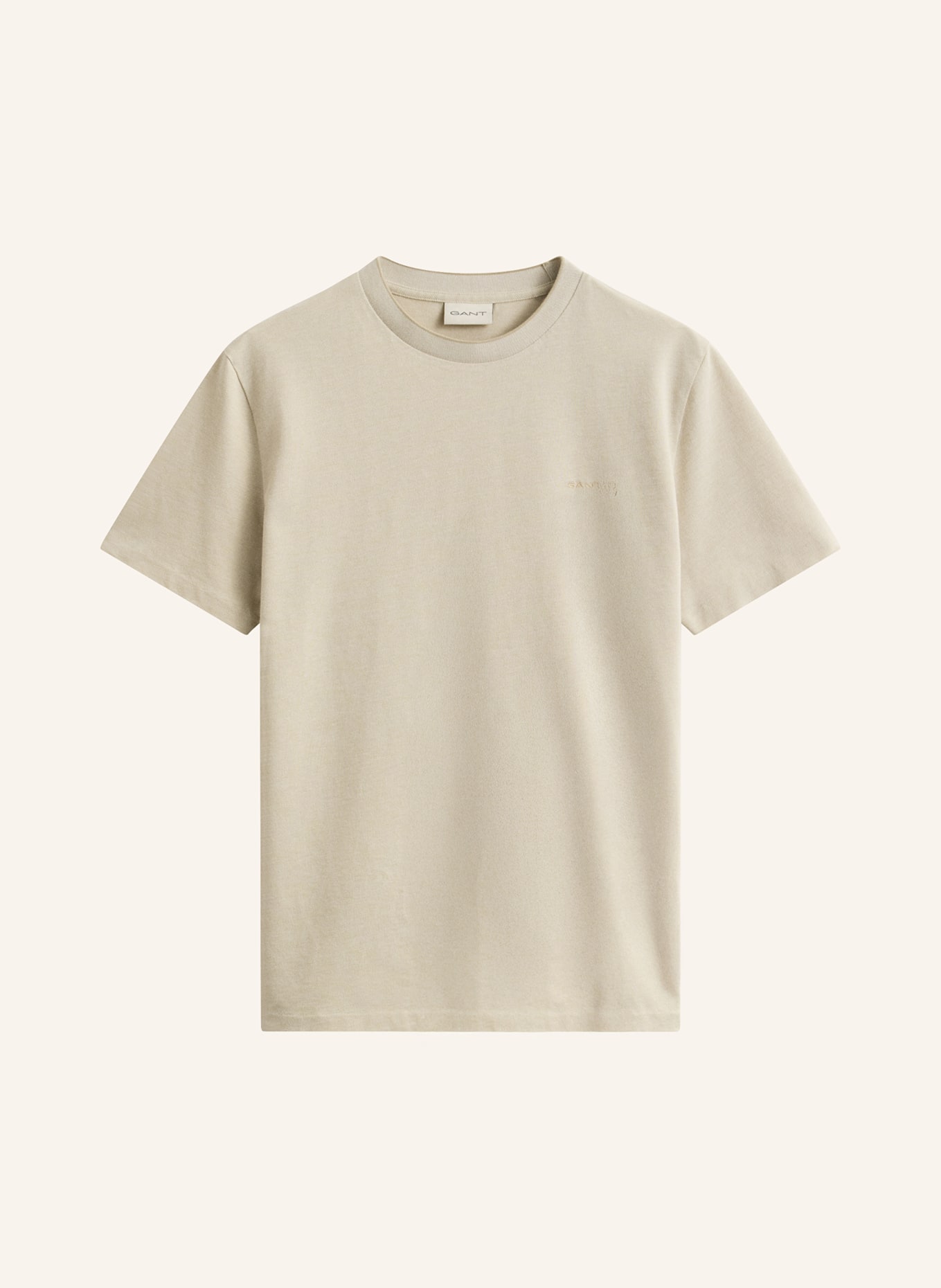 GANT T-shirt: BEIGE