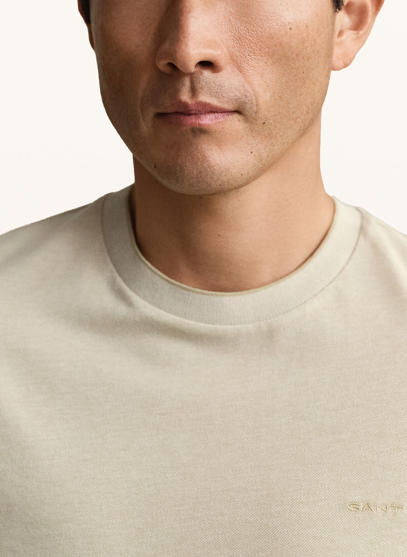 GANT T-shirt: BEIGE