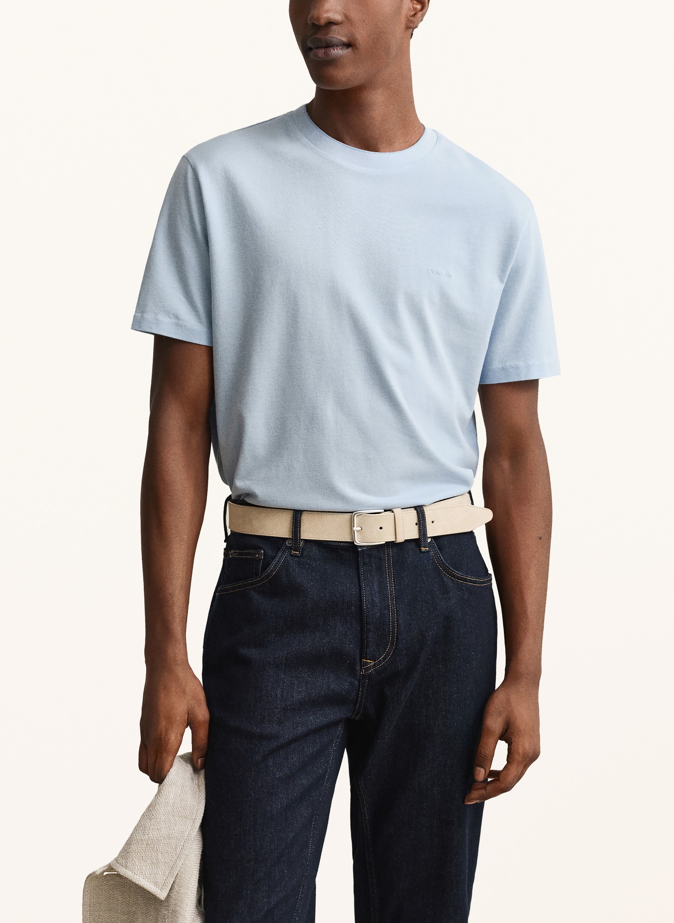 GANT T-shirt: LIGHT BLUE
