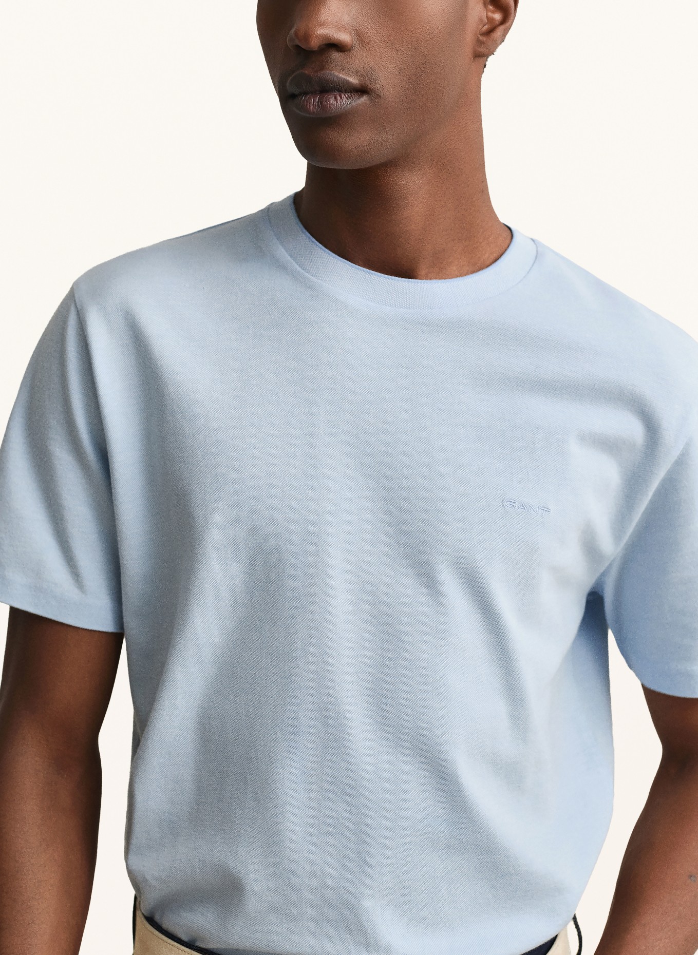GANT T-shirt: LIGHT BLUE