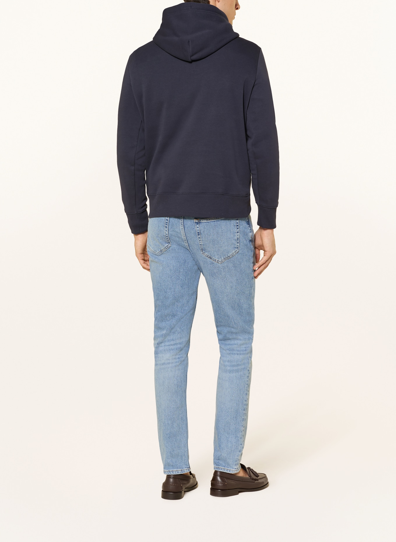 GANT Džíny Slim Fit: 981 SEMI LIGHT BLUE WORN