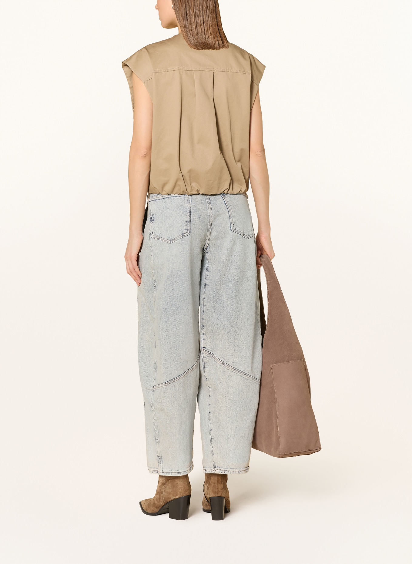 MOS MOSH Barrel jeans MMROSIE: 406 LIGHT BLUE