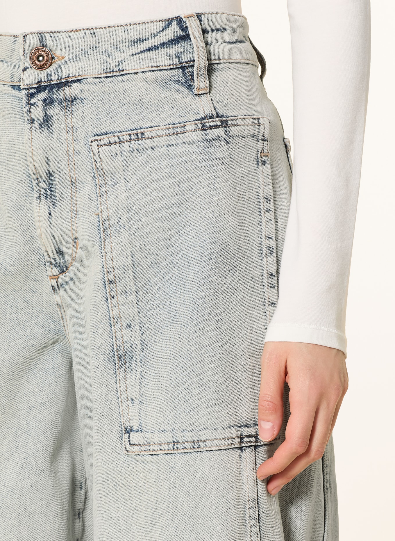 MOS MOSH Barrel jeans MMROSIE: 406 LIGHT BLUE