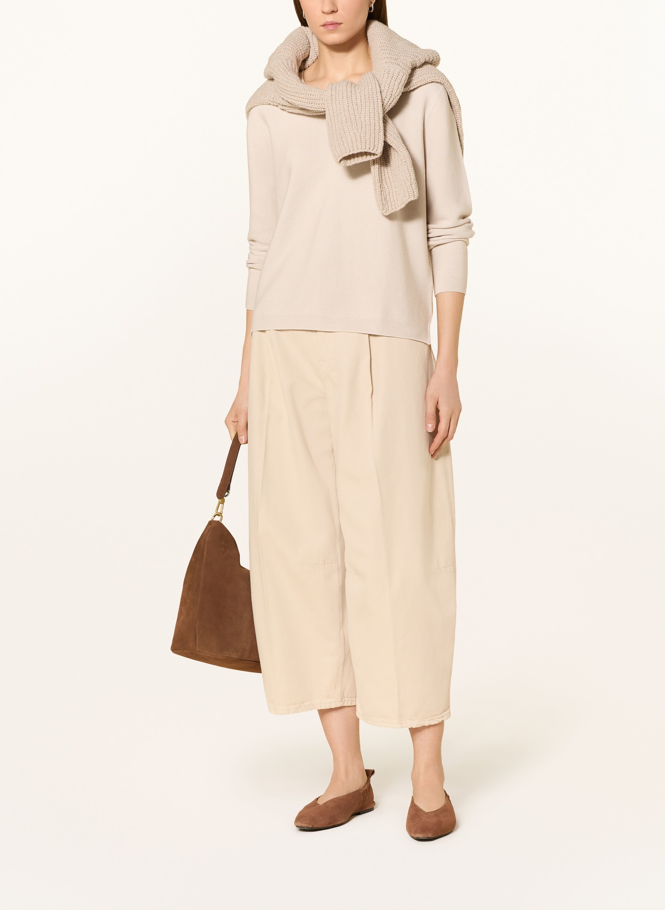 MAERZ MUENCHEN svetr: BÉŽOVÁ