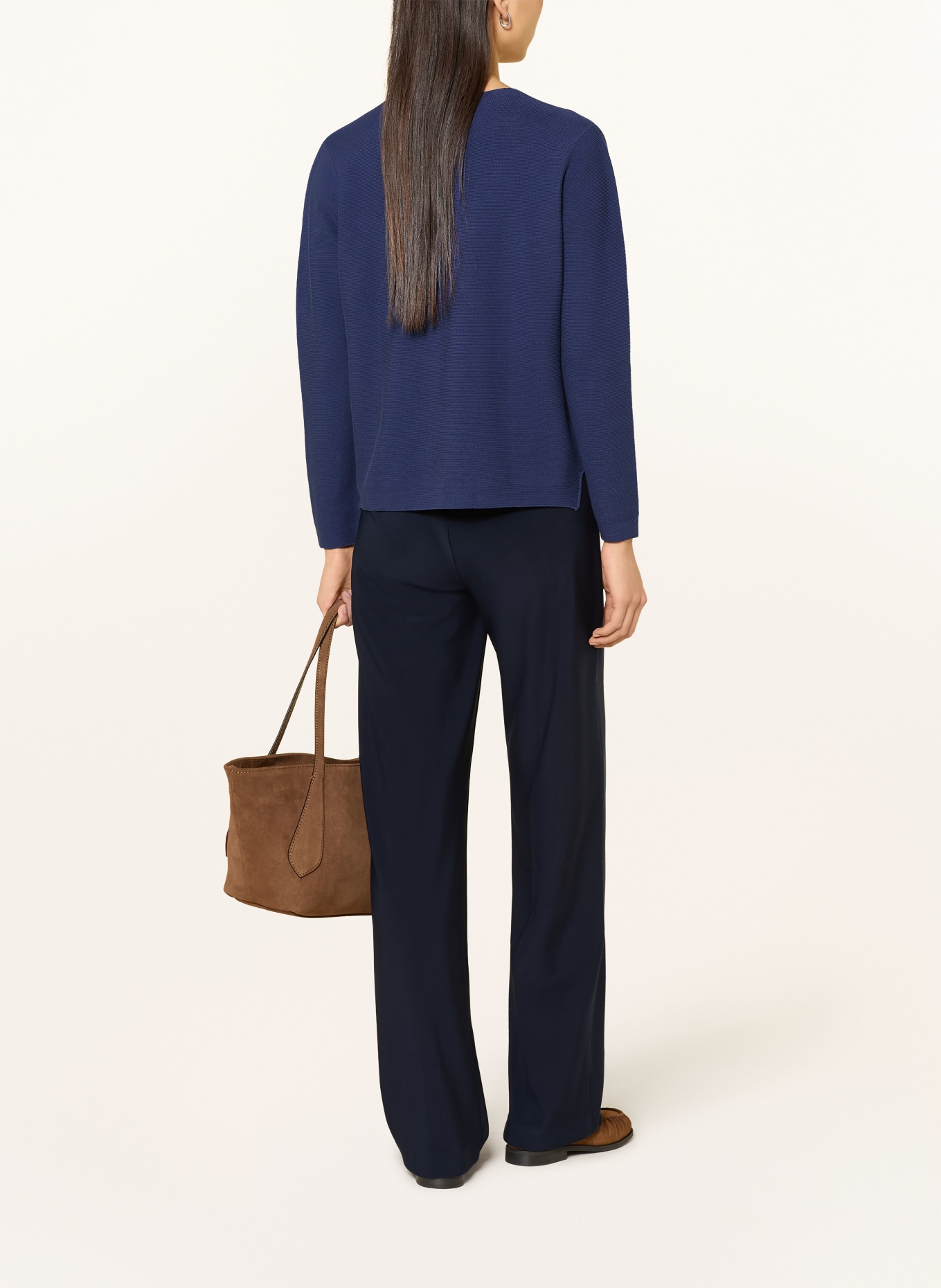 MAERZ MUENCHEN svetr: TMAVĚ MODRÁ