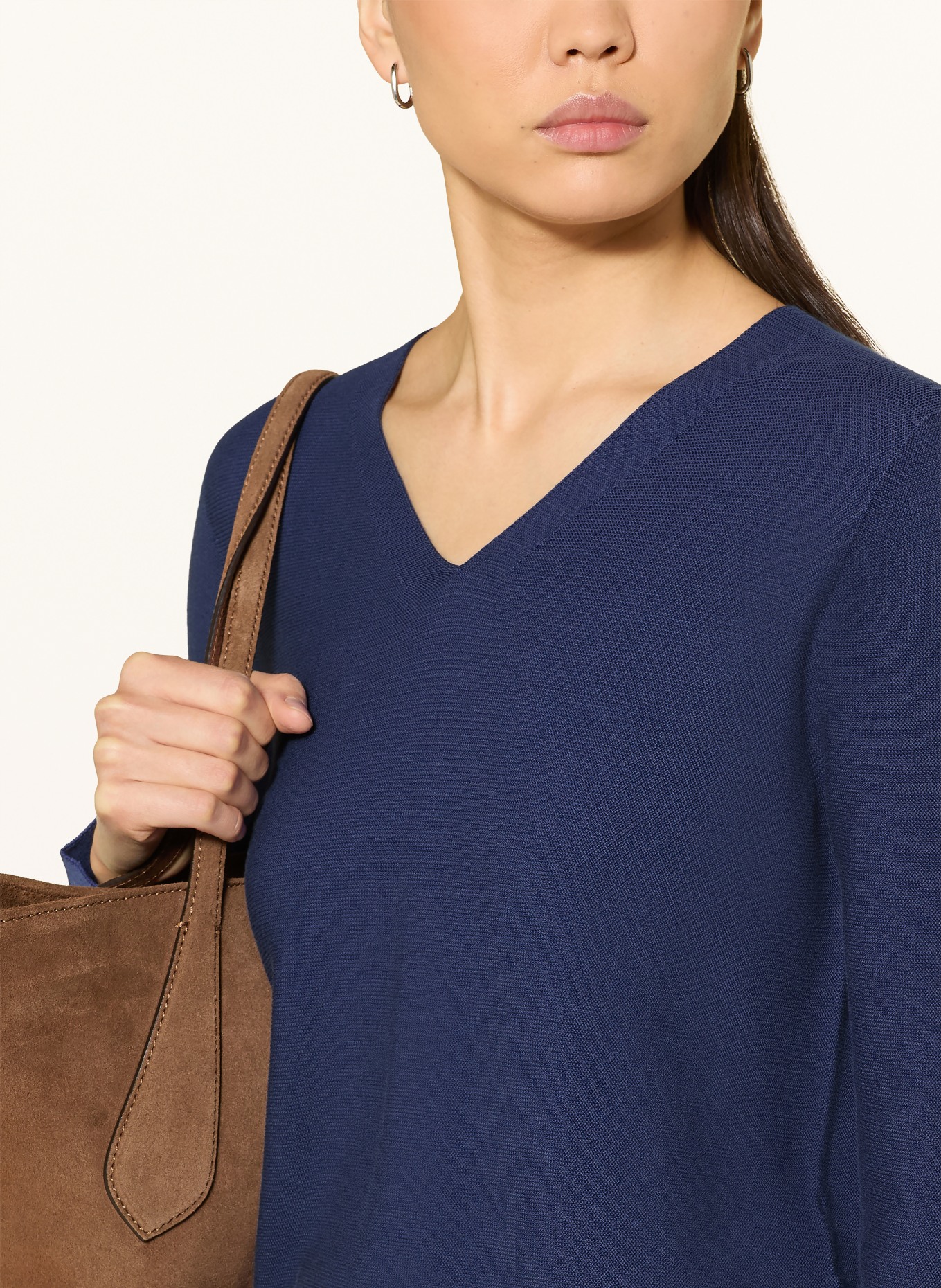 MAERZ MUENCHEN svetr: TMAVĚ MODRÁ