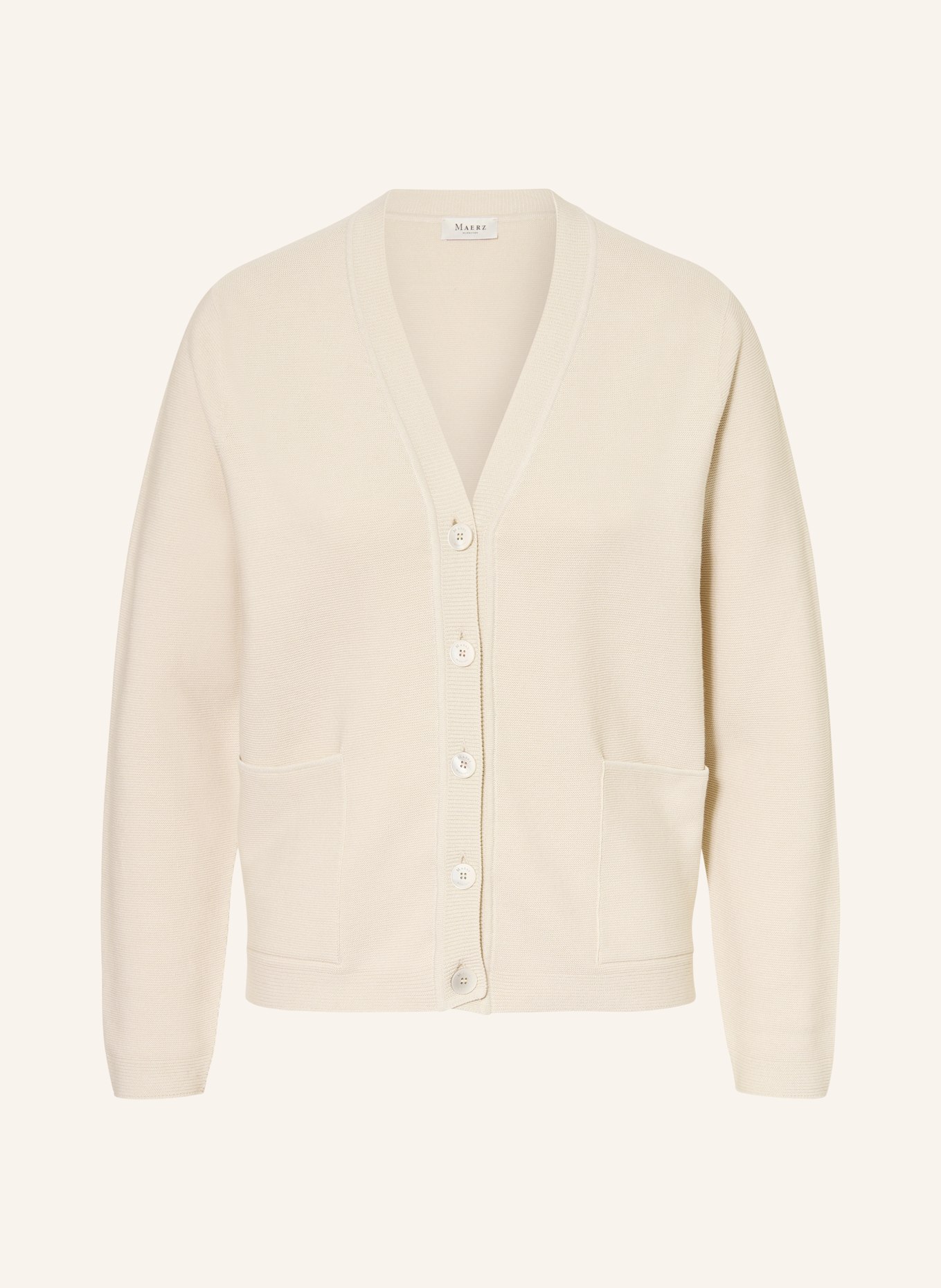 MAERZ MUENCHEN cardigan: BEIGE