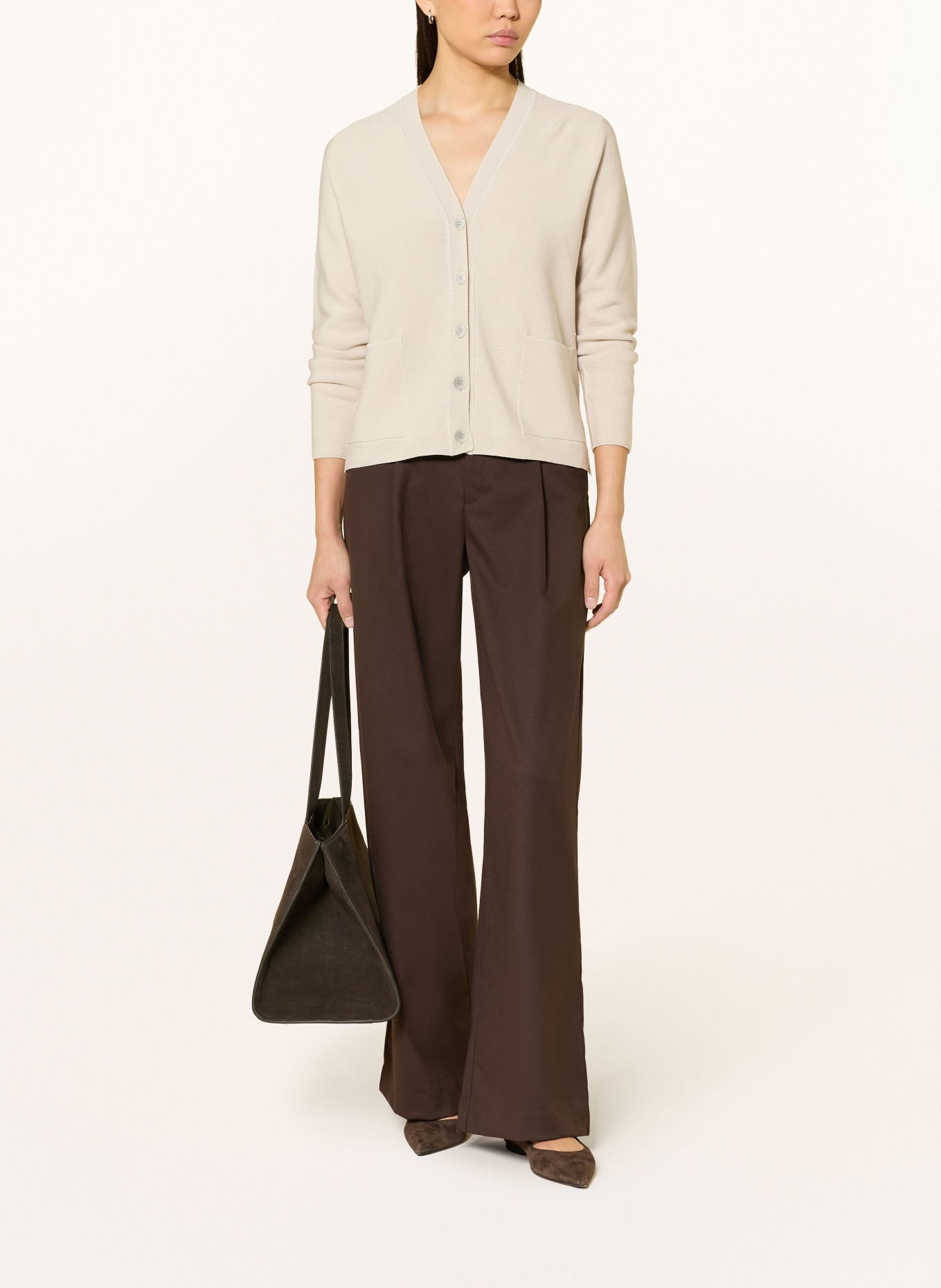 MAERZ MUENCHEN cardigan: BEIGE