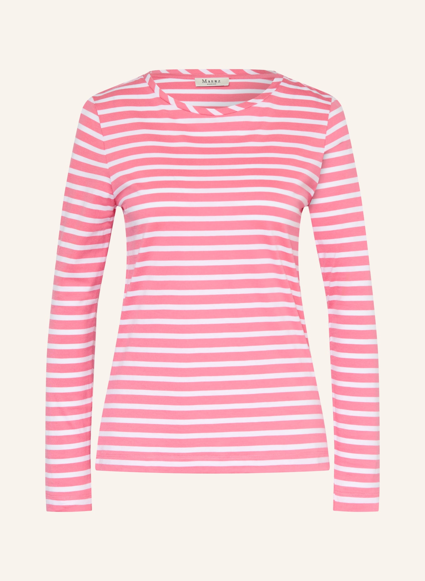MAERZ MUENCHEN Dlouhé rukávy: RŮŽOVÁ / BÍLÁ