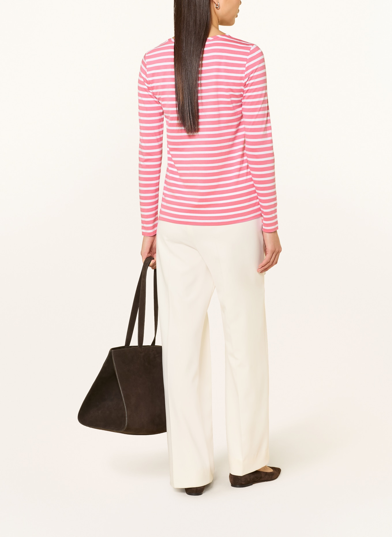 MAERZ MUENCHEN Dlouhé rukávy: RŮŽOVÁ / BÍLÁ