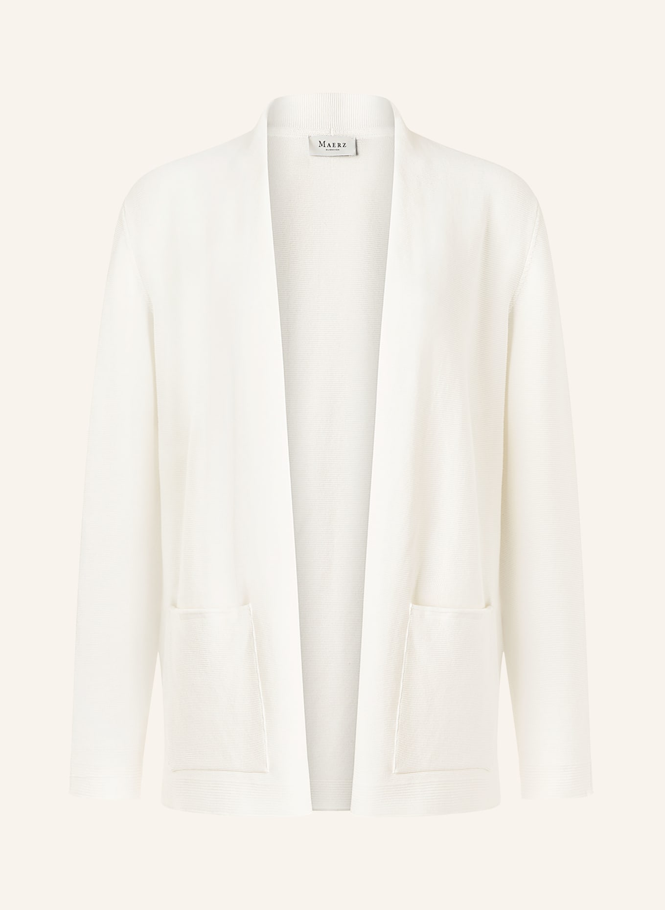 MAERZ MUENCHEN pletený obal: BÍLÁ