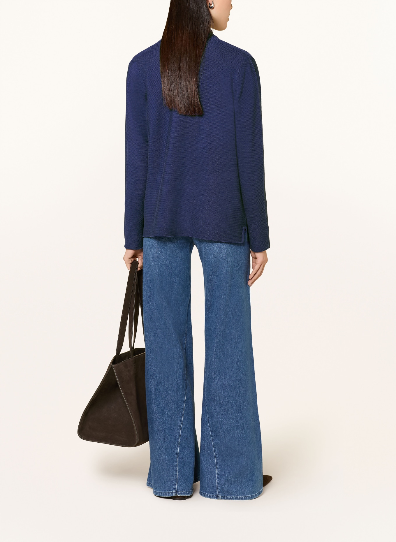 MAERZ MUENCHEN pletený obal: TMAVĚ MODRÁ