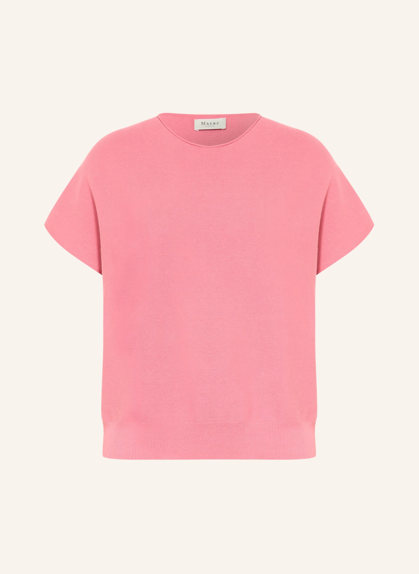 MAERZ MUENCHEN Strickshirt: HELLROT