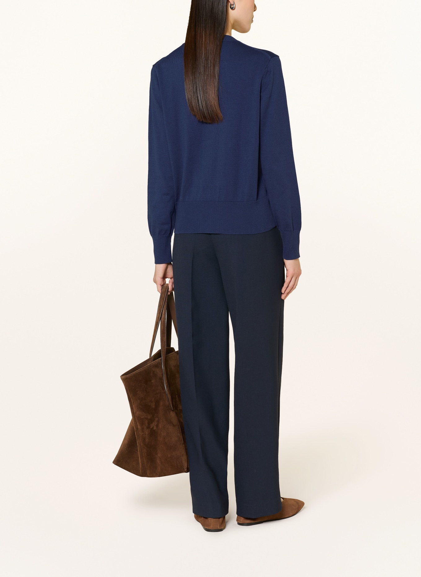 MAERZ MUENCHEN kardigan: GRANATOWY