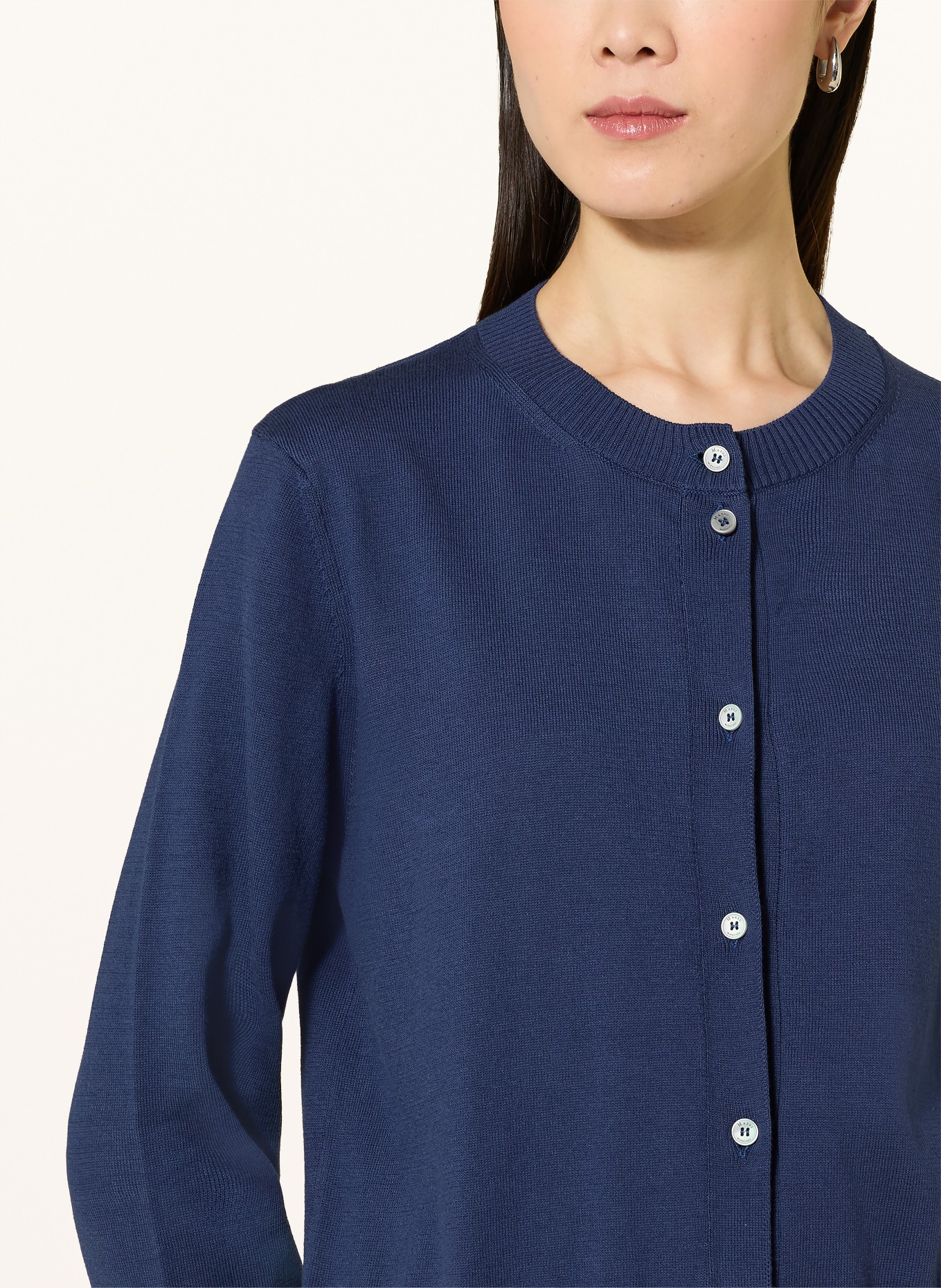 MAERZ MUENCHEN kardigan: GRANATOWY